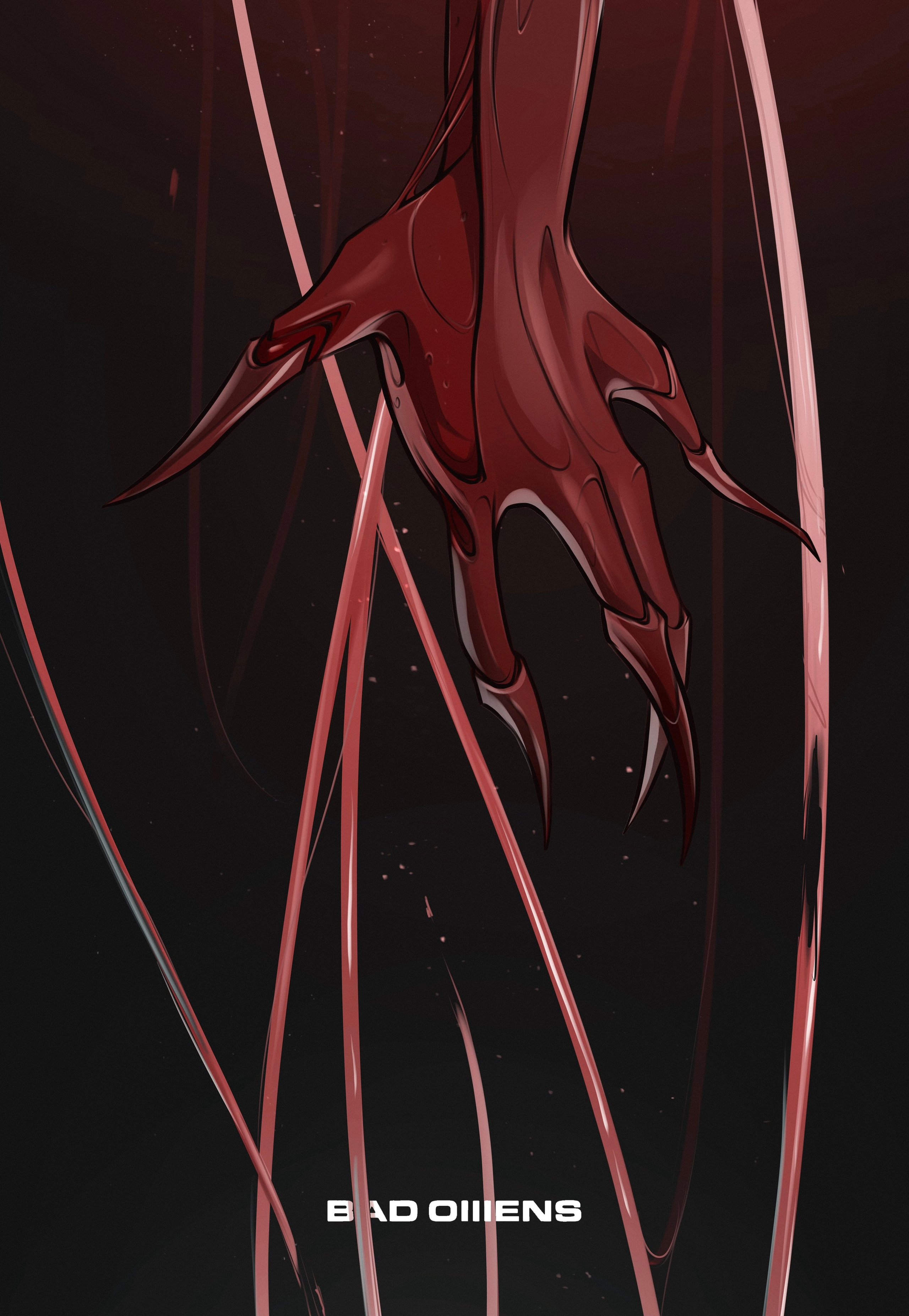 Visual concept of the Bad Omens band. No Sam