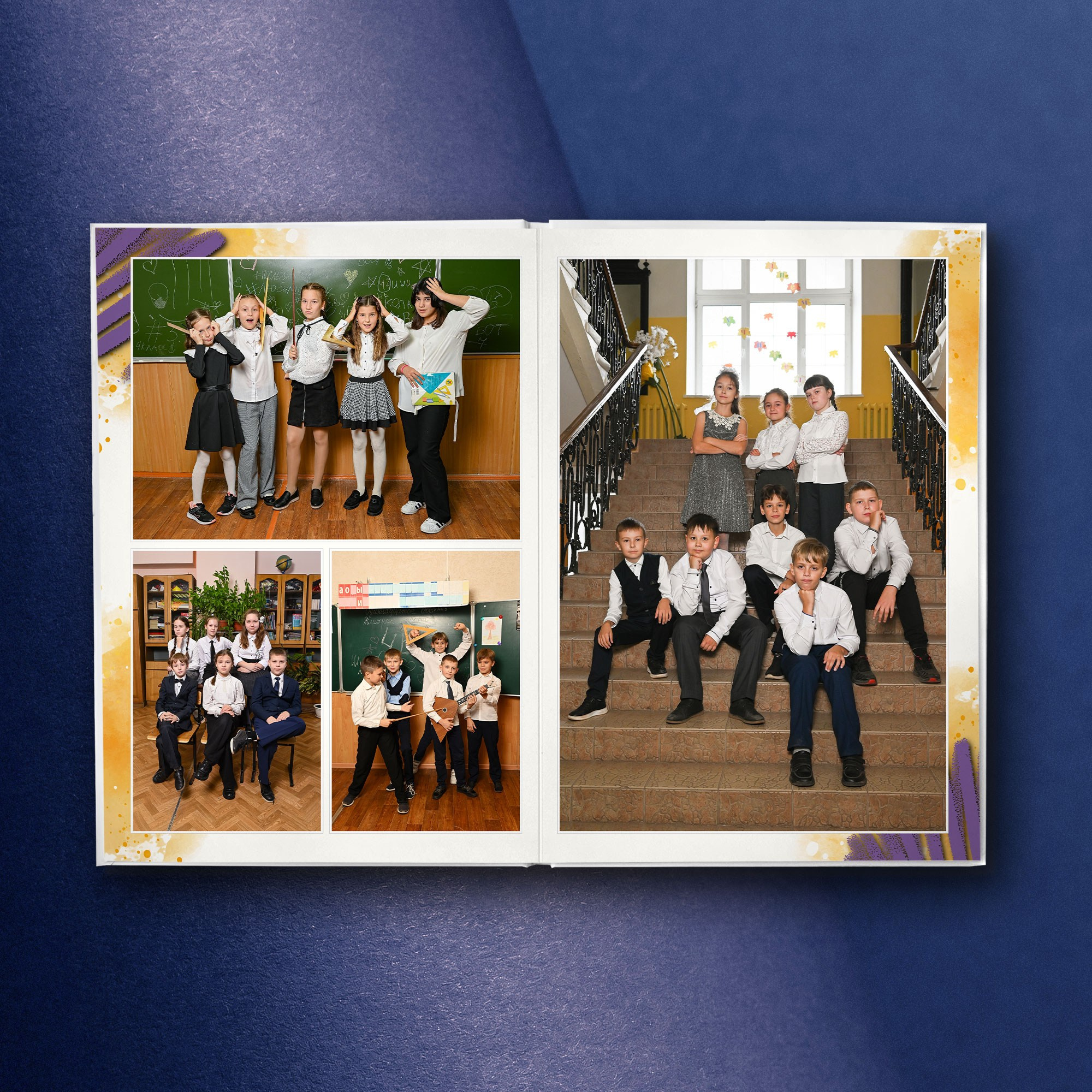 Отличный альбом для 4 класса. Выпускные альбомы Брянск. Фотостудия выпускных альбомов