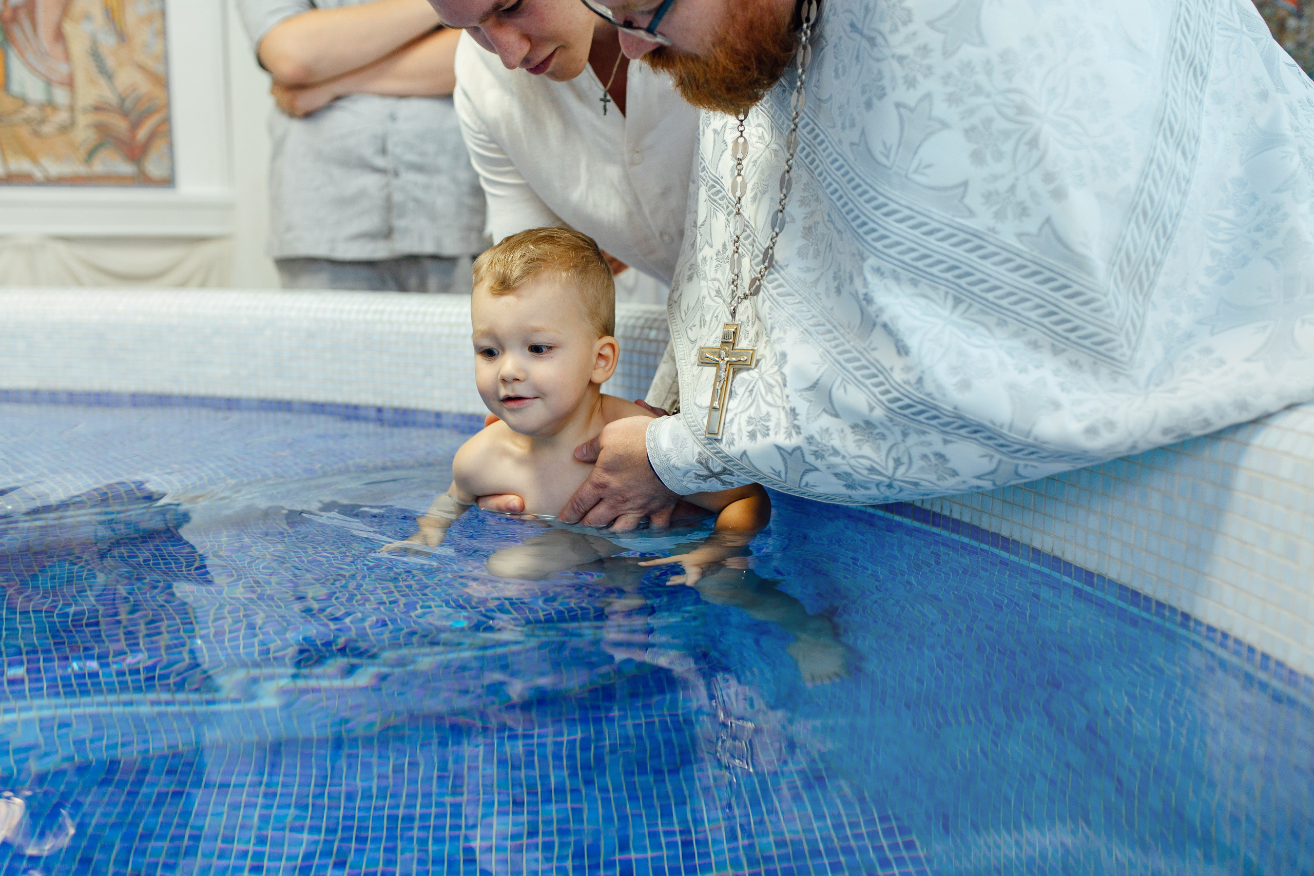 Таинство крещения Дмитрия, 21.07.2024