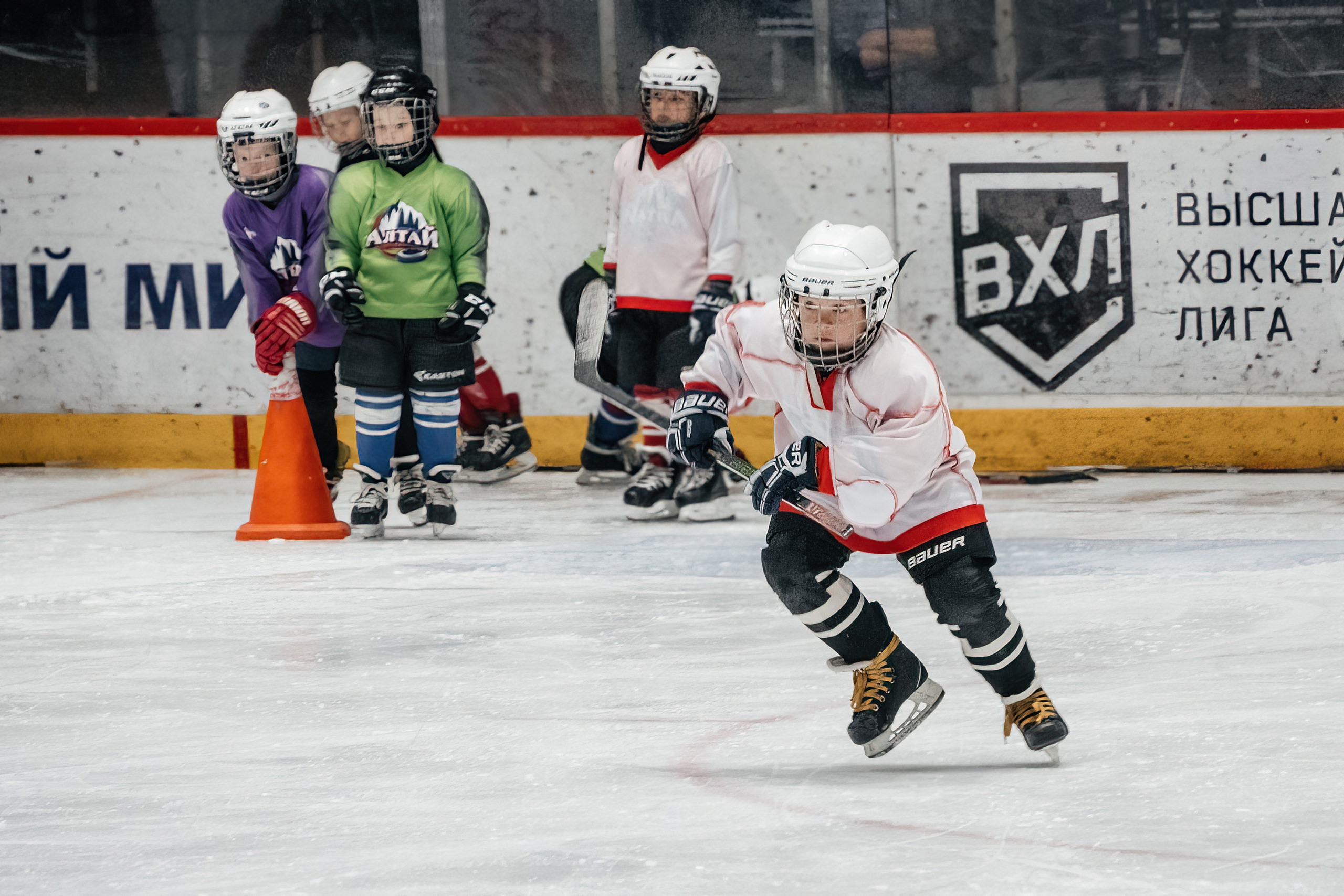 Открытые тренировки юных хоккеистов