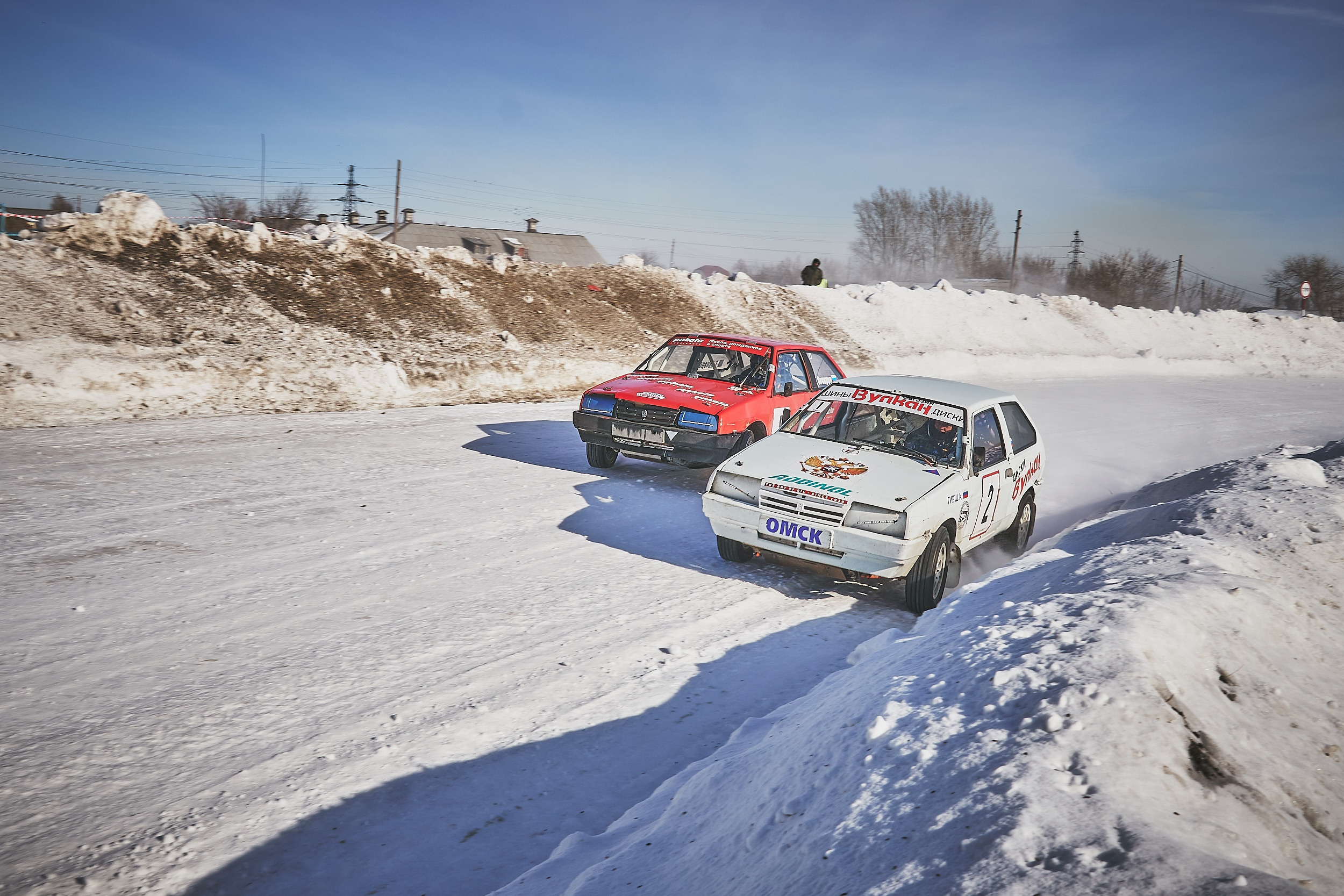 Зимние трековые гонки