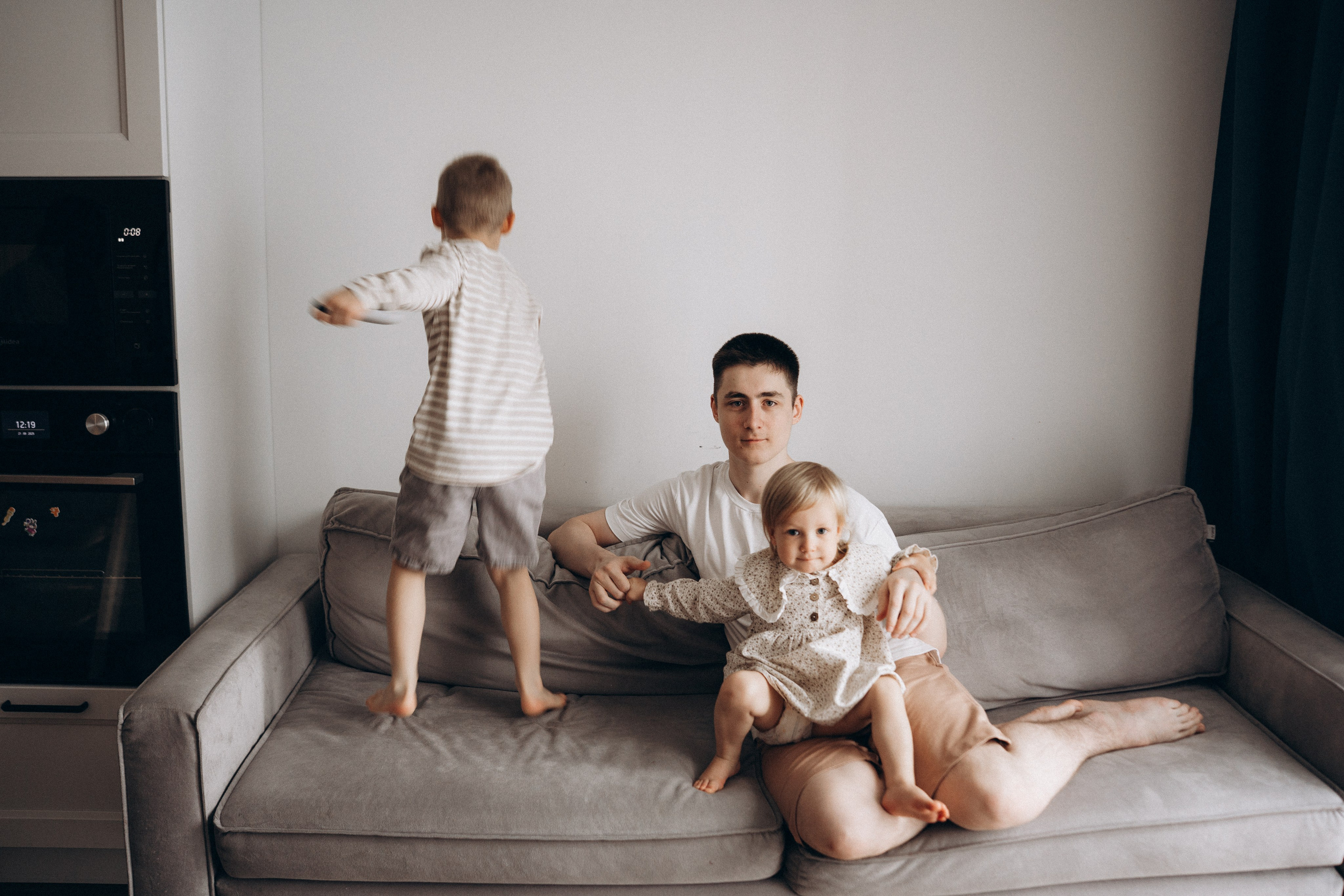 Фотограф Новорожденных в Москве. Семейные истории в стиле LIFE