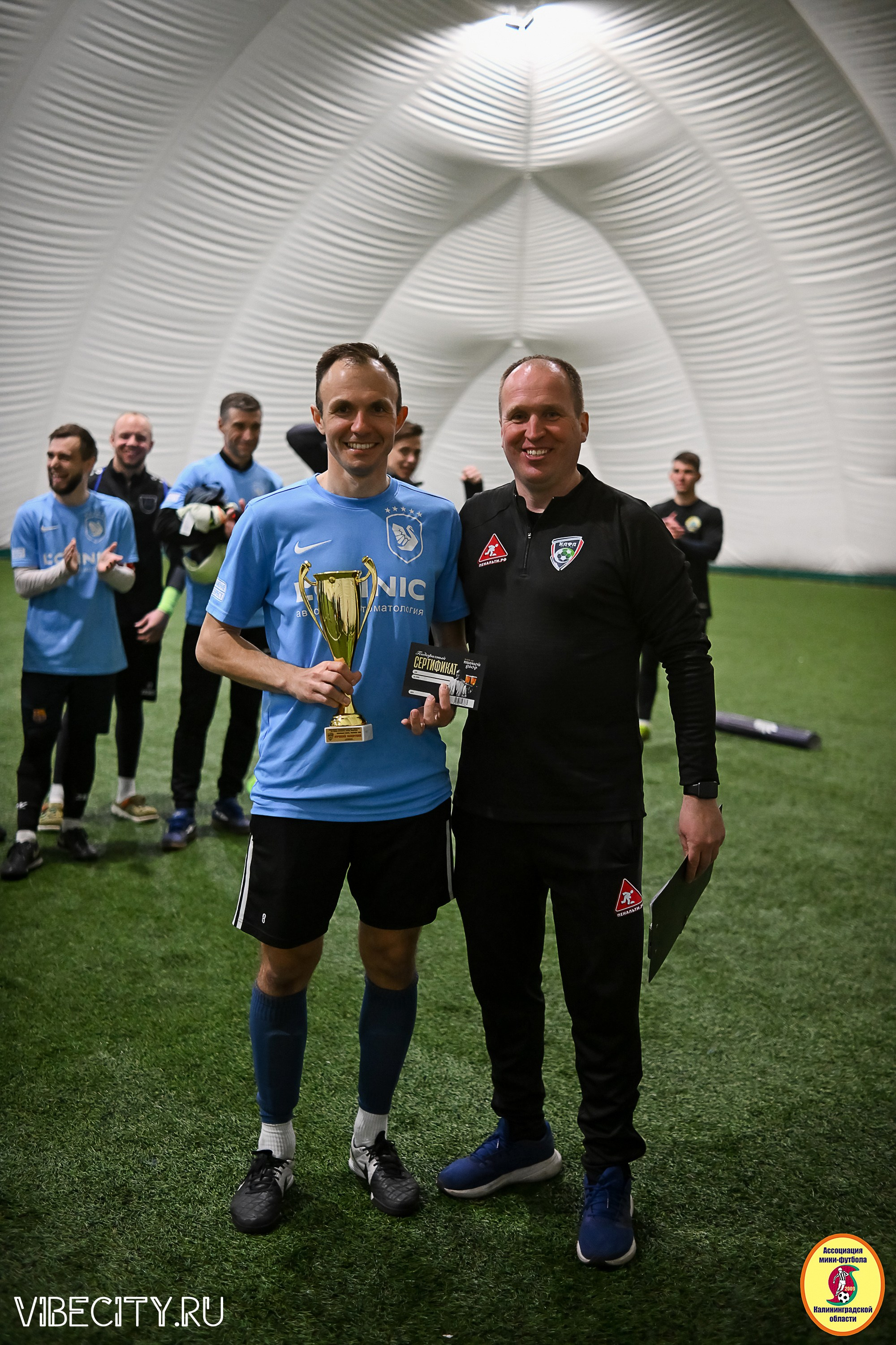 Награждение Премьер-Лига 6×6. VIBECITY.RU Вайб Сити Ру Фоторепортажи Фотоотчеты Калининград