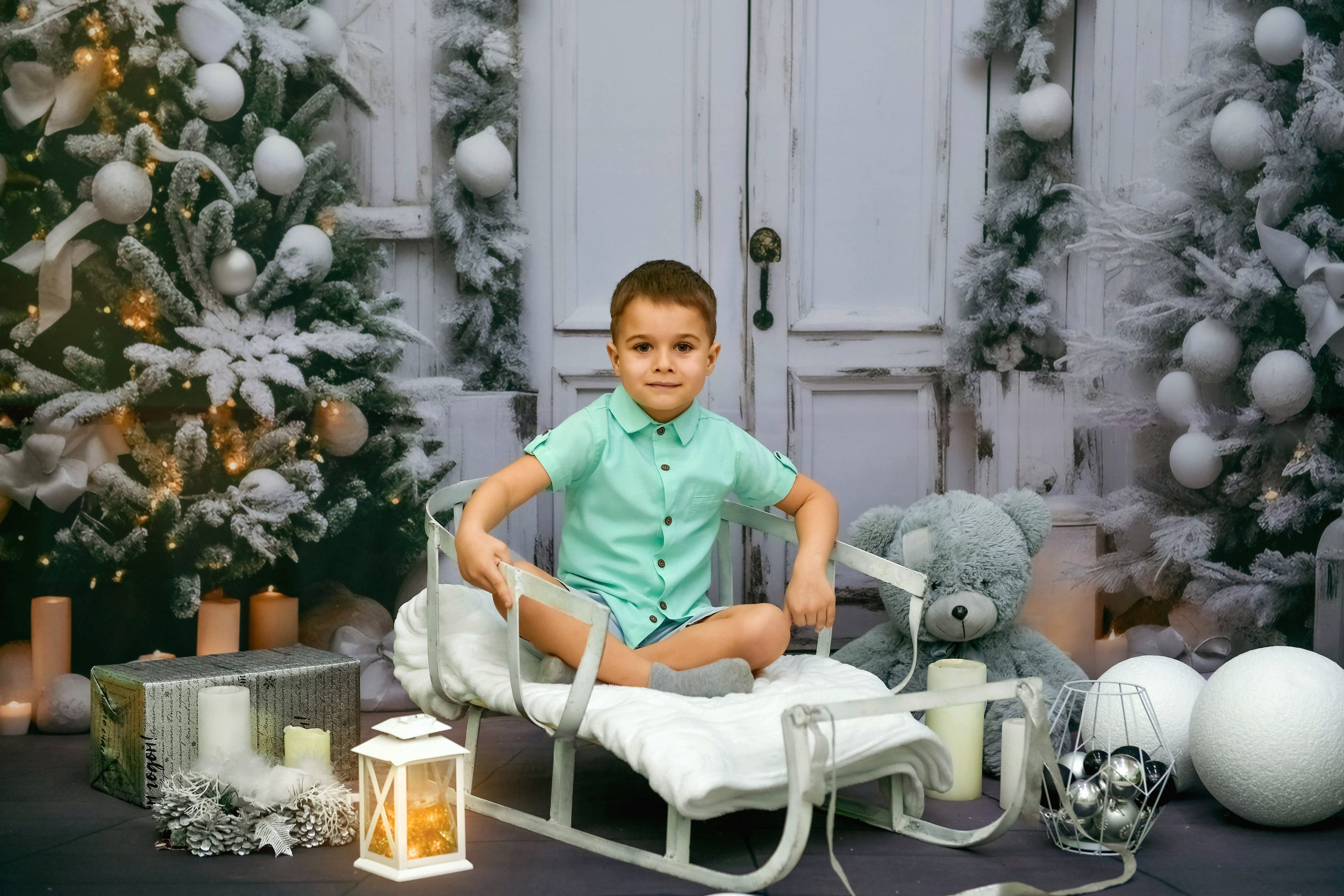 Новогодняя фотосессия в детском саду. Семейный и детский фотограф Татьяна Перевалова