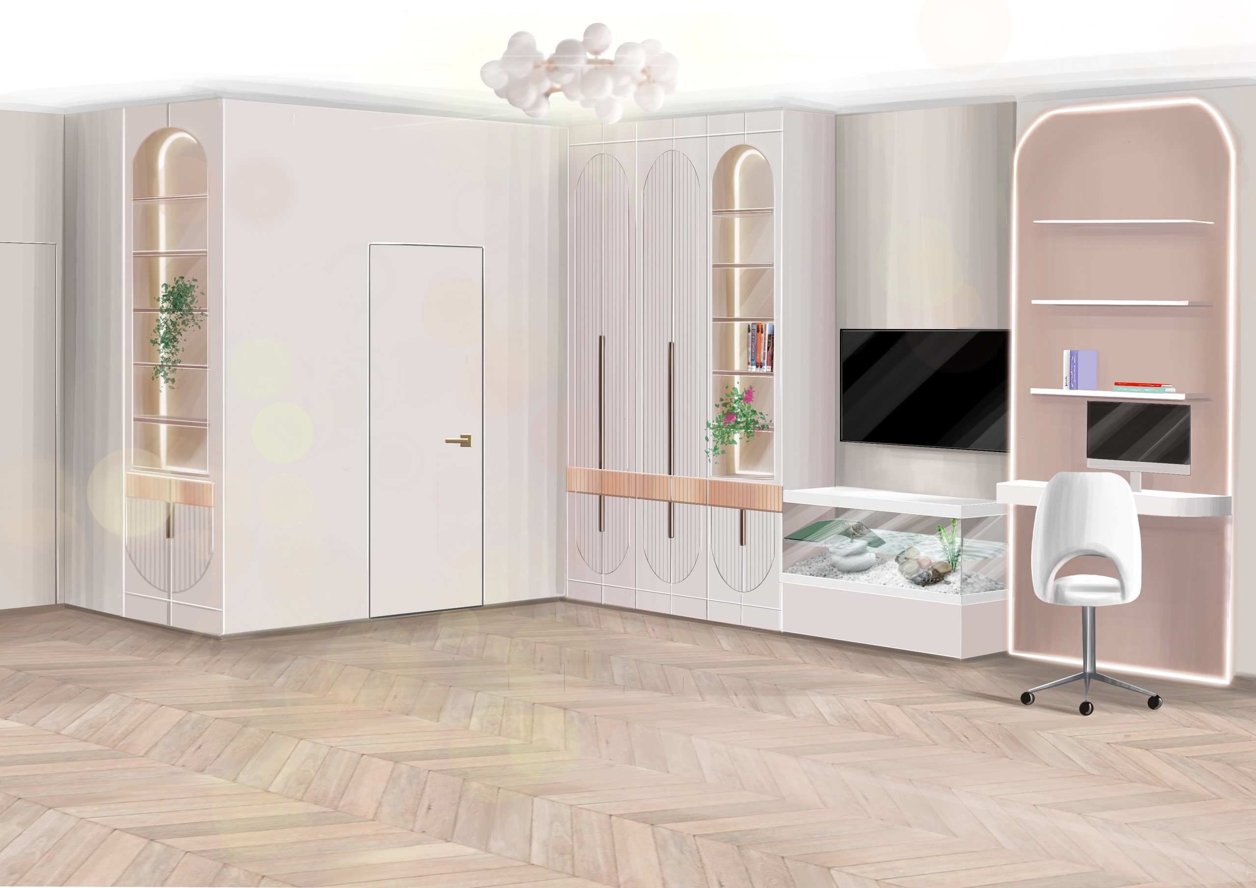 Проект: «Семейный очаг» | Уютный интерьер от Анны Филаретовой