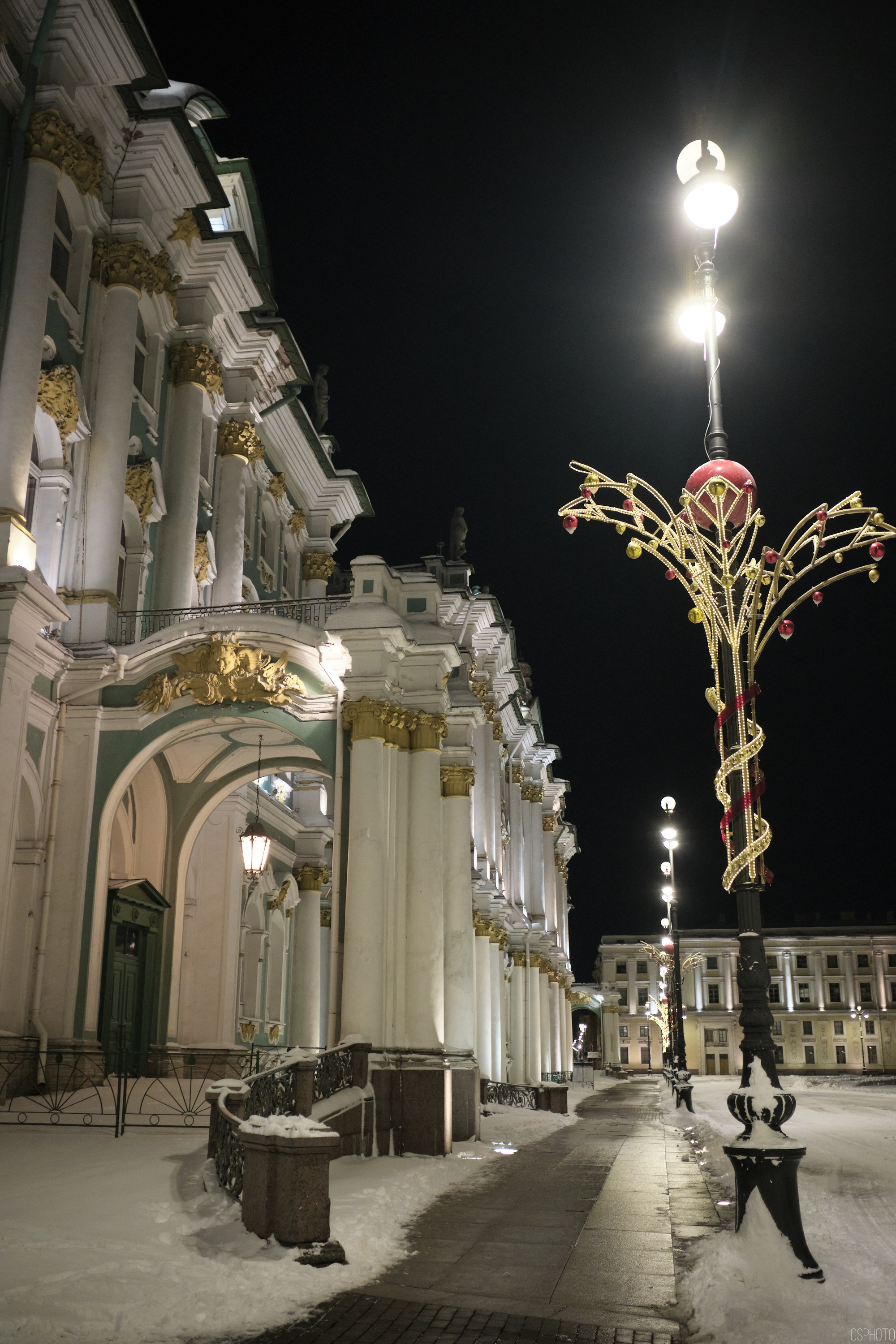 Снег и туман в Санкт-Петербурге. Фотографъ Сергѣевъ. Поймать мгновеніе