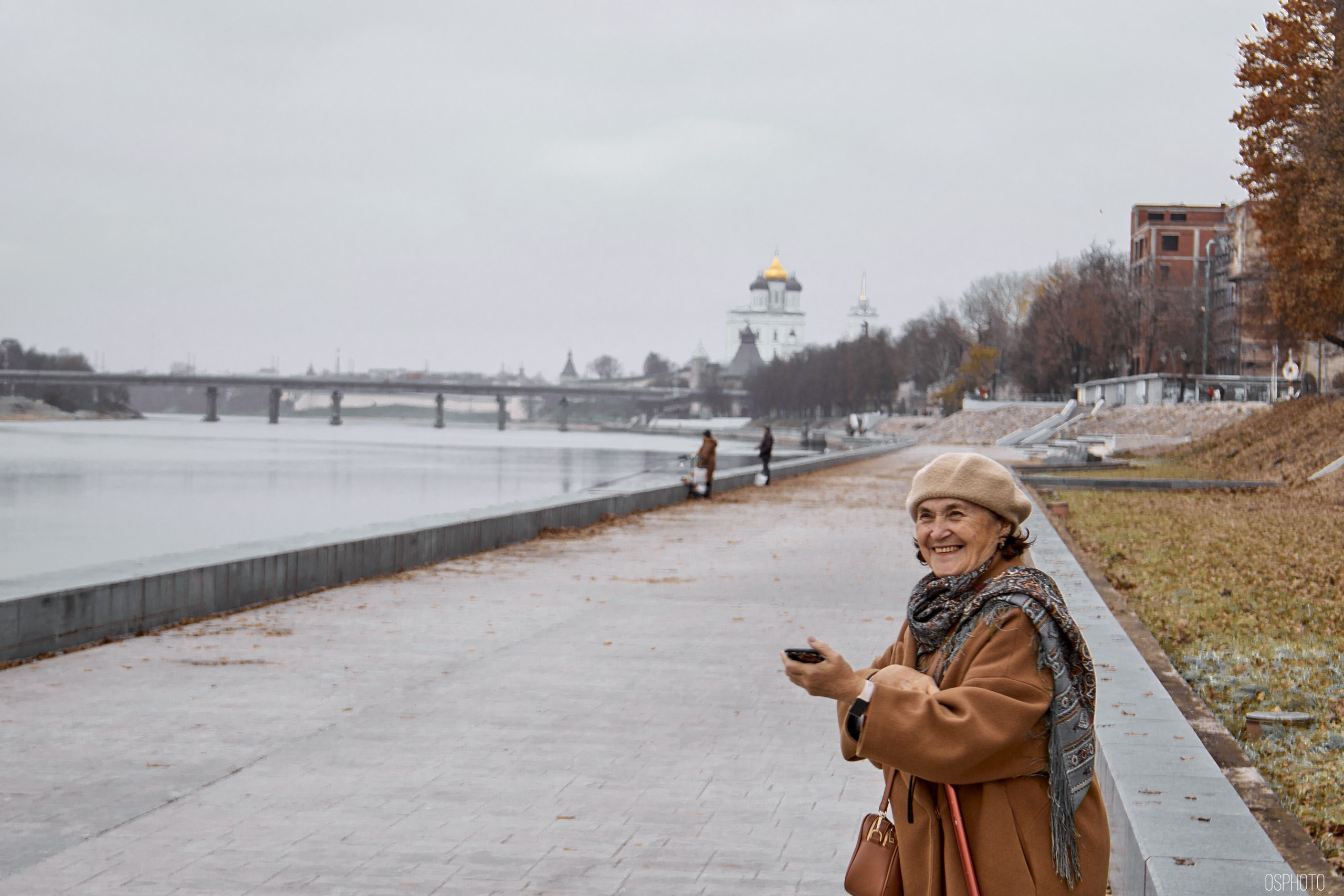 Псков. Ноябрь. Фотографъ Сергѣевъ. Поймать мгновеніе