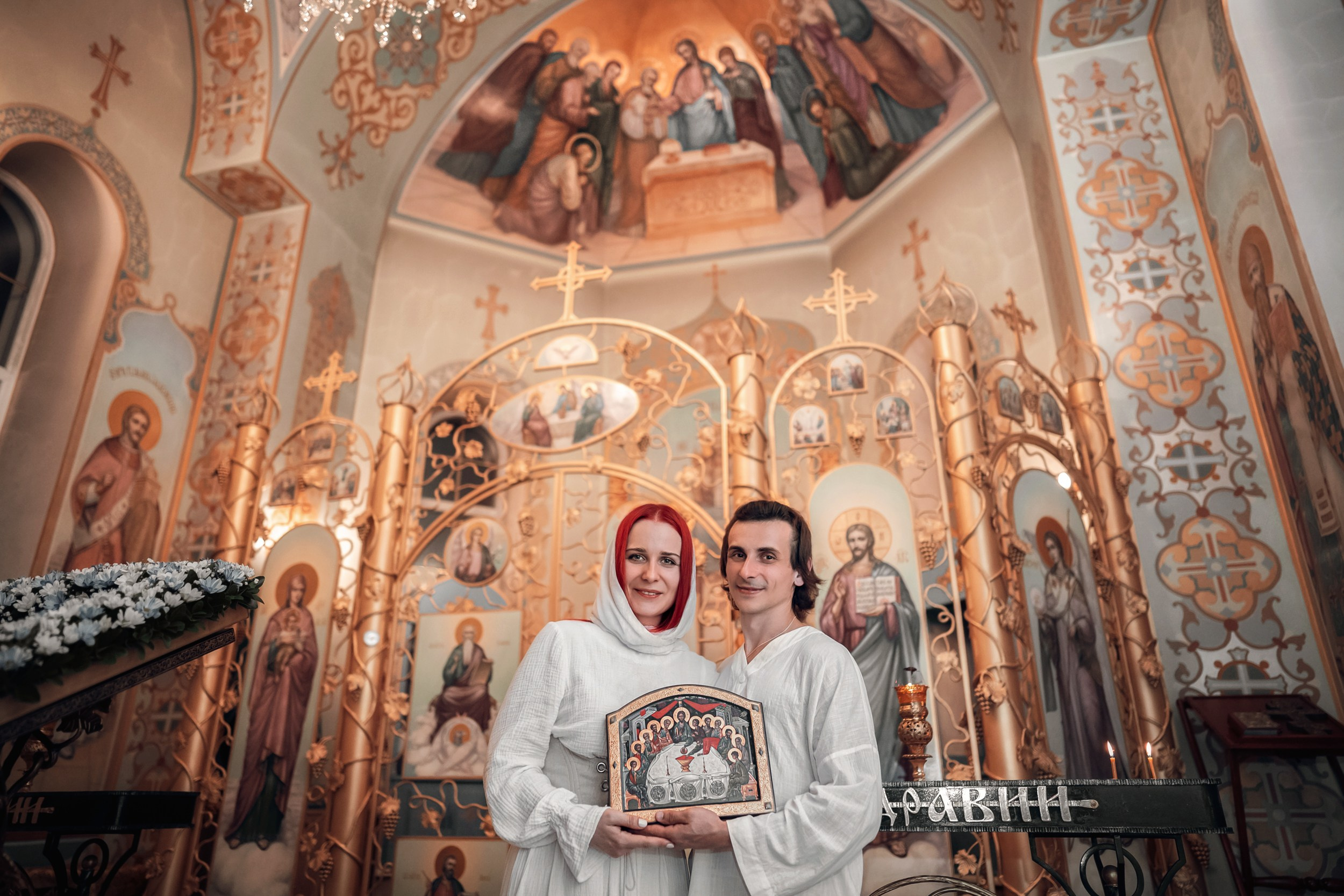 Венчание в храме ап. Андрея Первозванного г. Севастополь. Церковный фотограф Севастополь