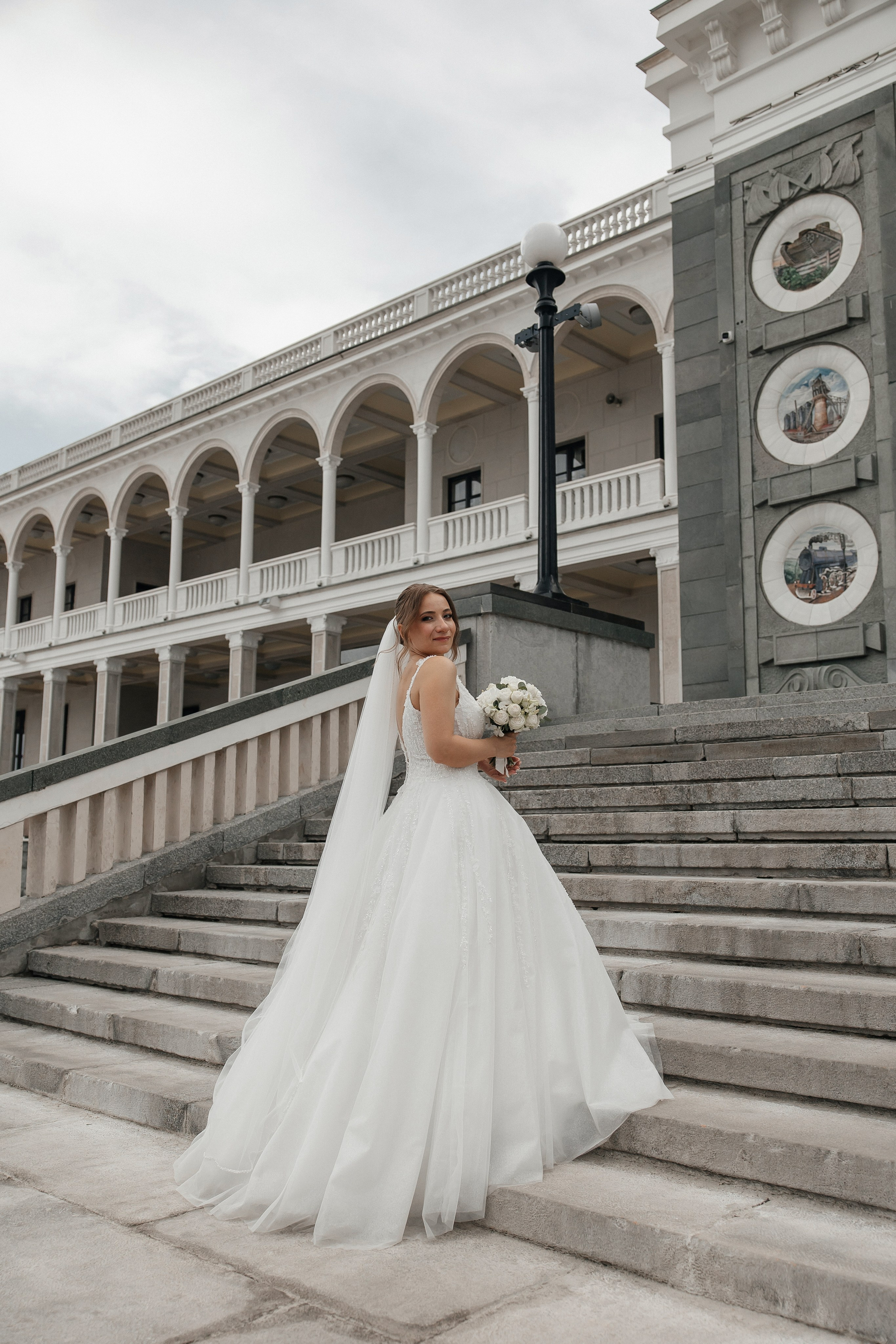 Свадебная прогулка на Северном речном вокзале