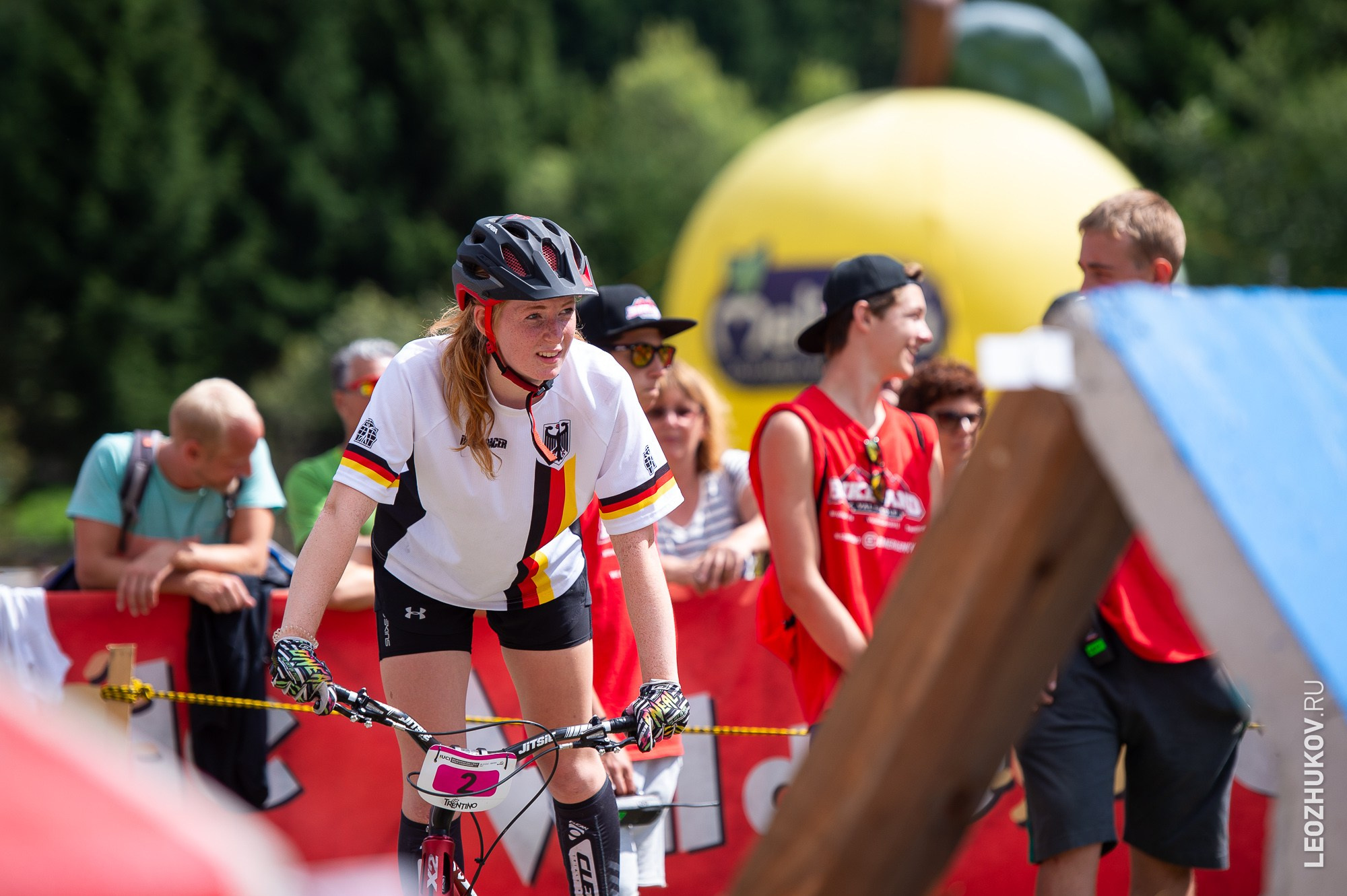 UCI Trials World Championships 2016 — finals. Sports photographer Leonid Zhukov