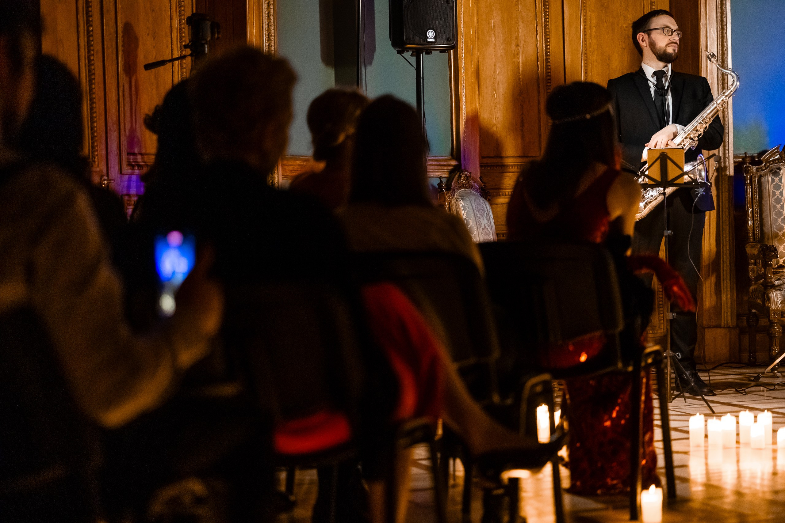 Джазовый вечер в Центре Благородного Воспитания. Репортажная фотосъемк. Фотограф в Санкт-Петербурге — Сергей Петров