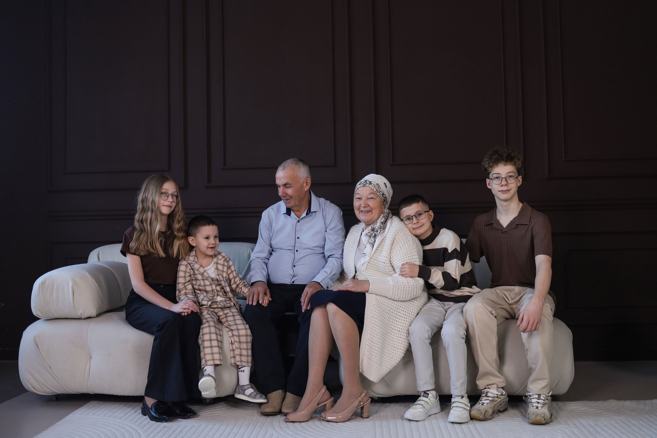 Большая семья Эльмиры. Семейный фотограф в Казани Римма Гатауллина