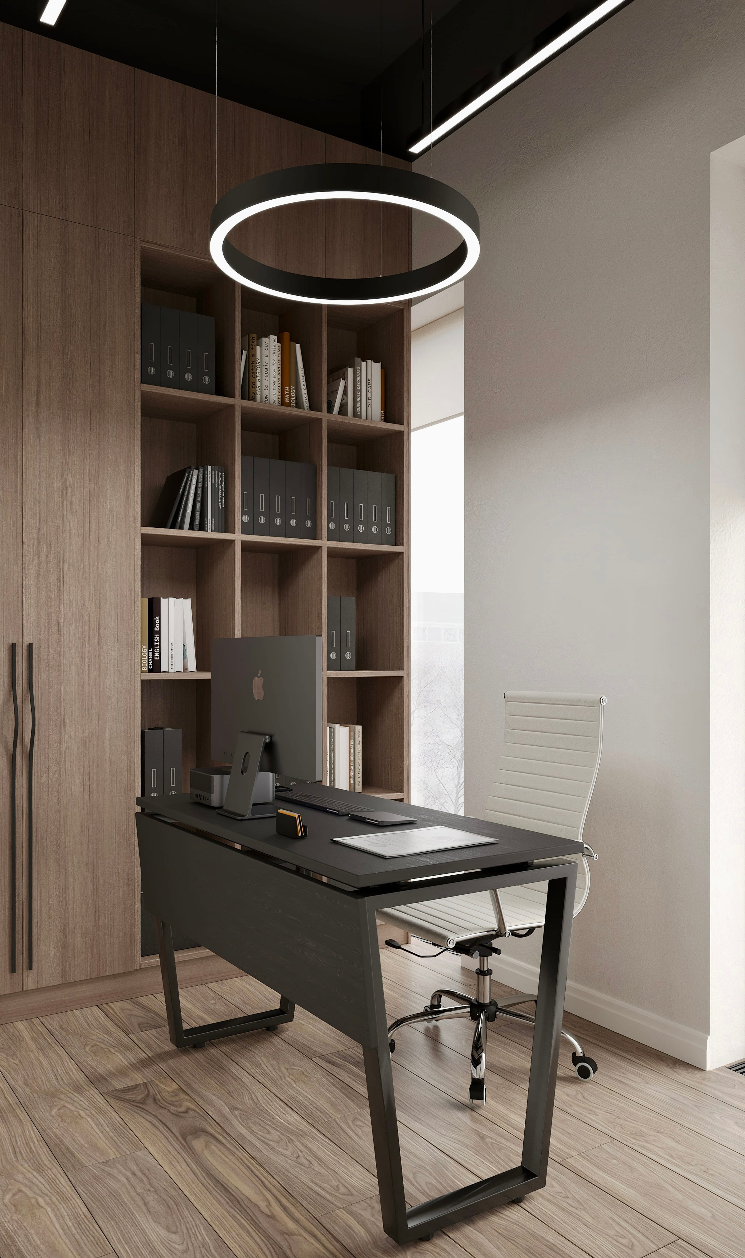 Офис 264 м², БЦ «Останкино». 3D Визуализация интерьера