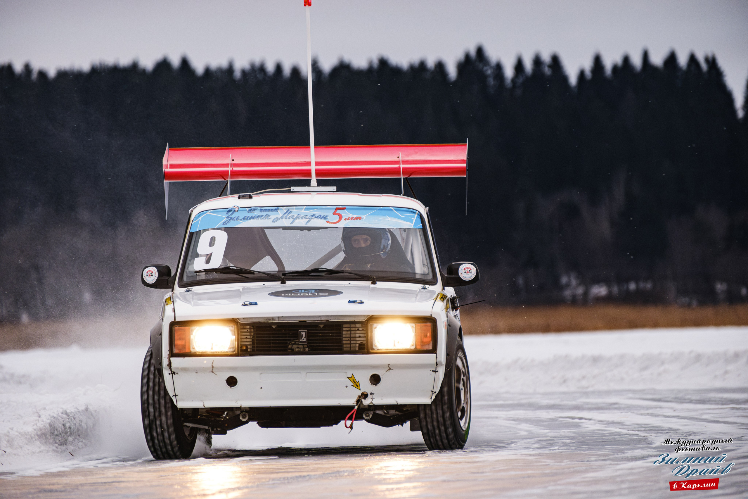 «Зимний Драйв в Карелии» Авто Марафон-гигант «25 часов на льду» Илона Накутис, Николай Грязин, джимхана, фотограф Антон Медведев, icoguar, Сортавала, Карелия