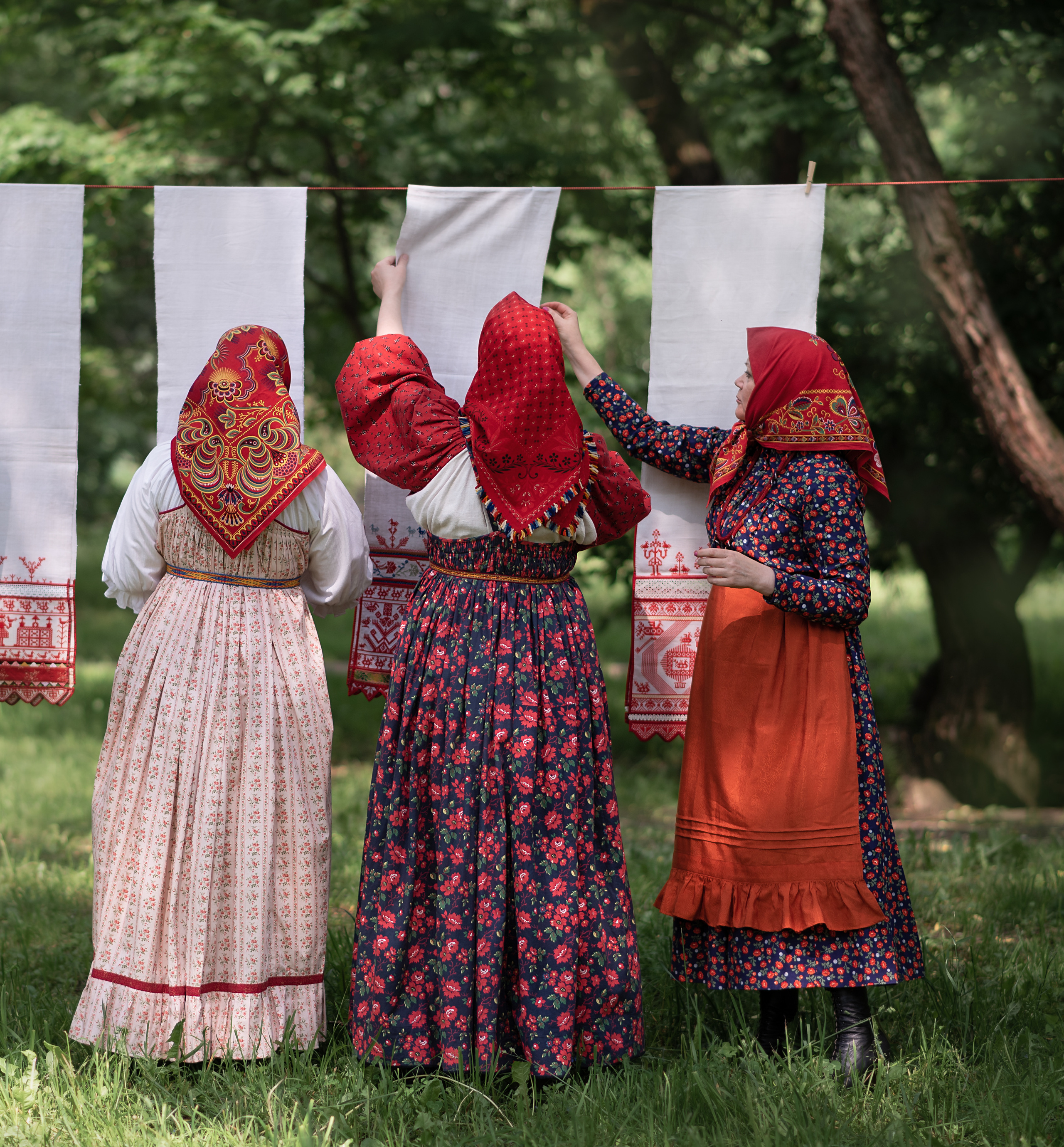 О красоте народного костюма. Фотохудожник Марина Жиделева