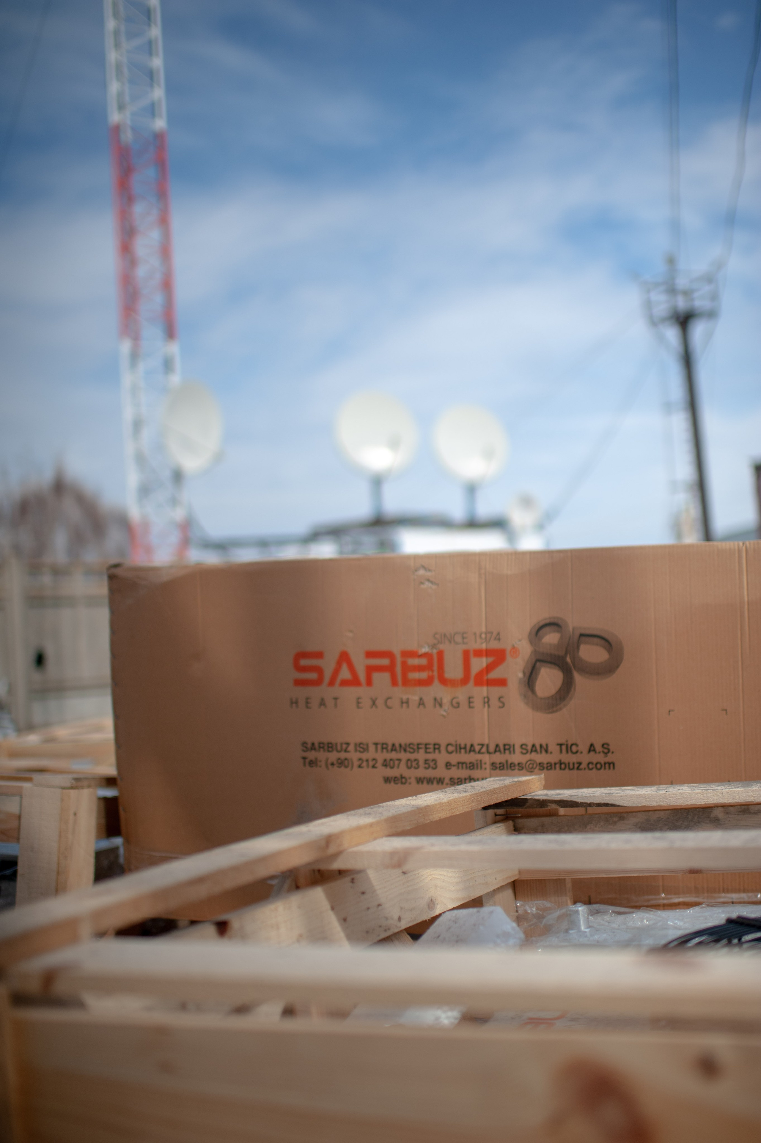 Отгрузка оборудования для мясокомбината. Ресурс Комлект Сервис