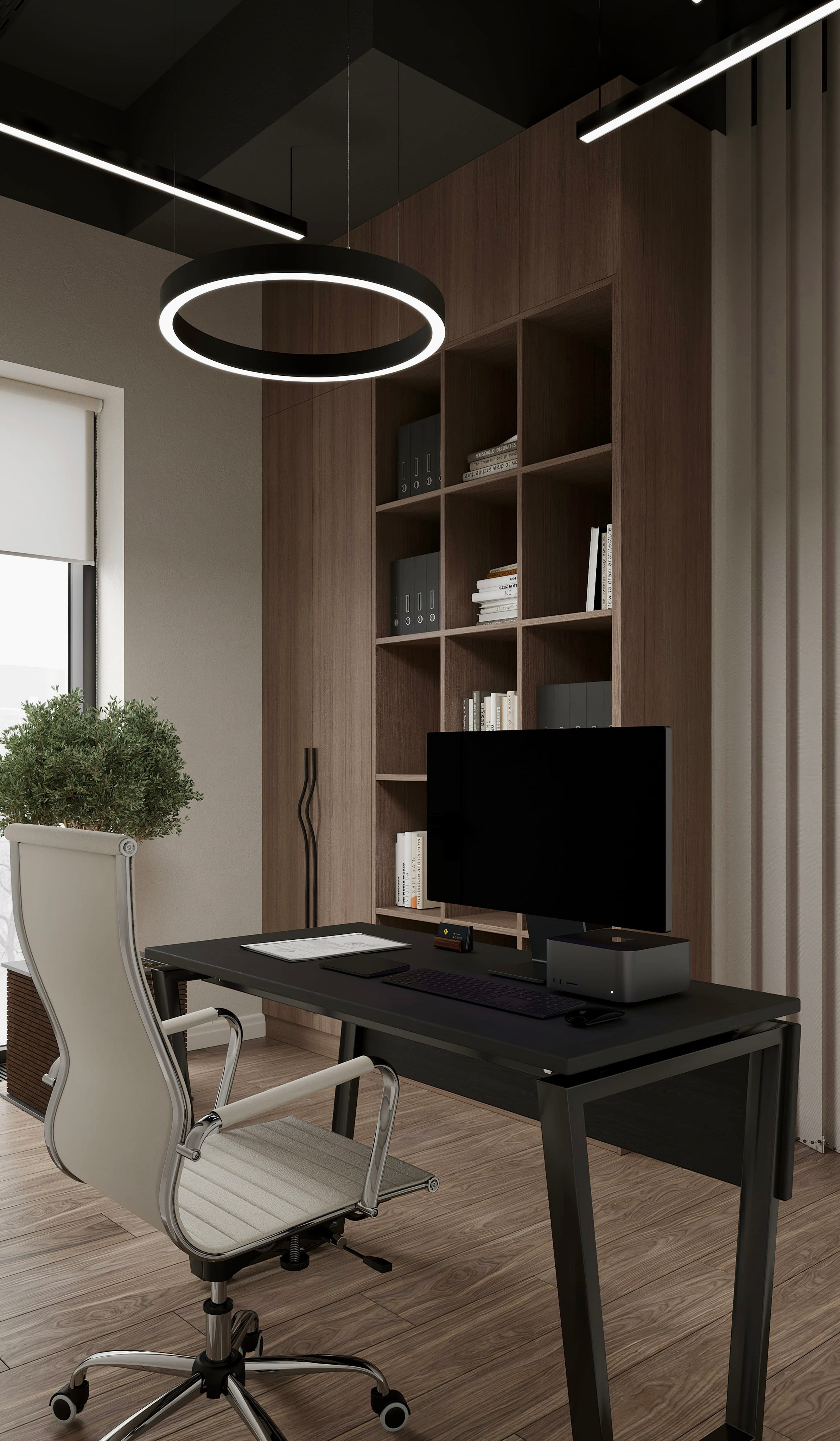 Офис 264 м², БЦ «Останкино». 3D Визуализация интерьера