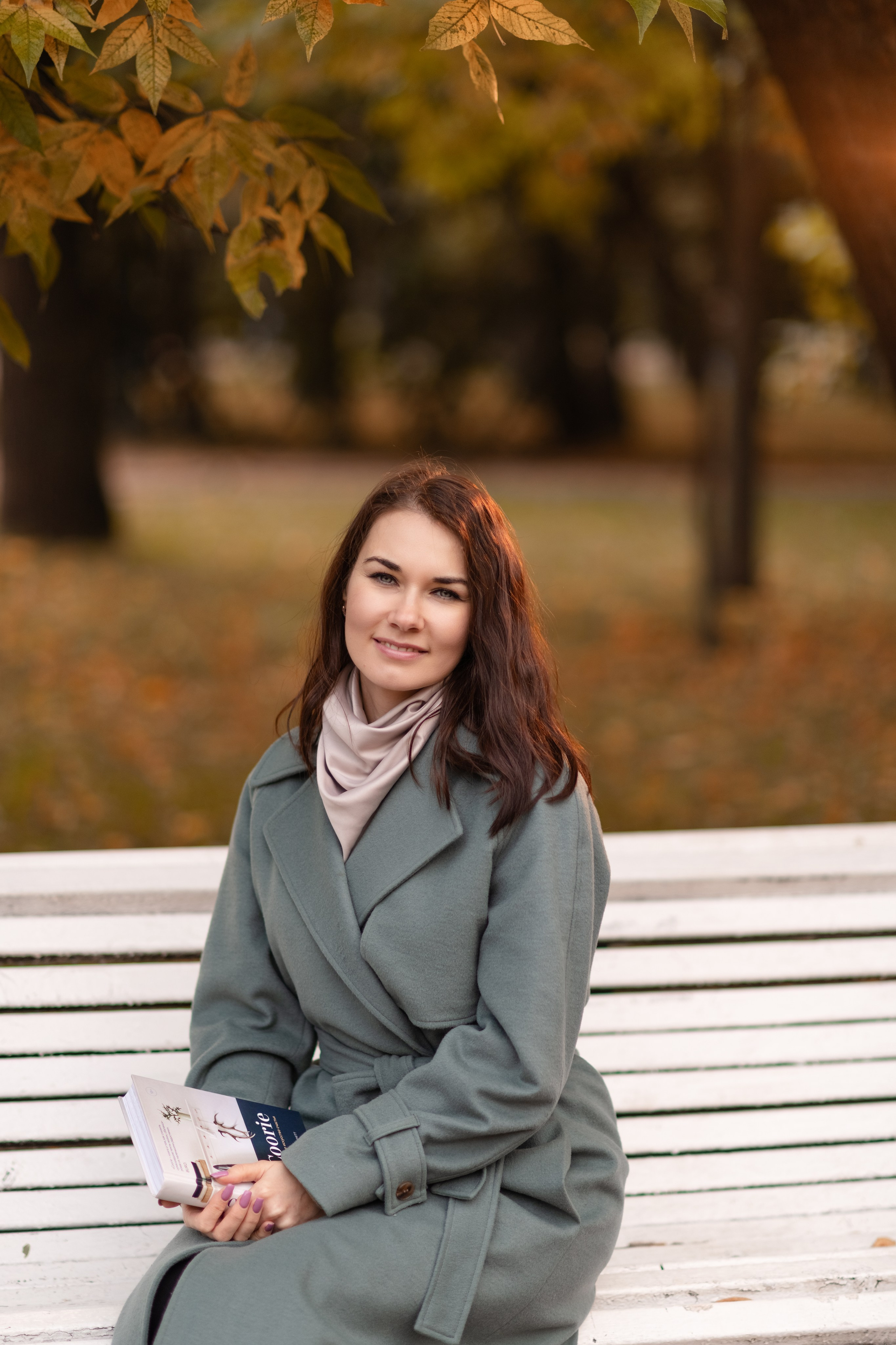 Осенняя Фотосессия в Таврическом саду для Алины. Свадебный и семейный фотограф в Санкт-Петербурге Олеся Еремеева