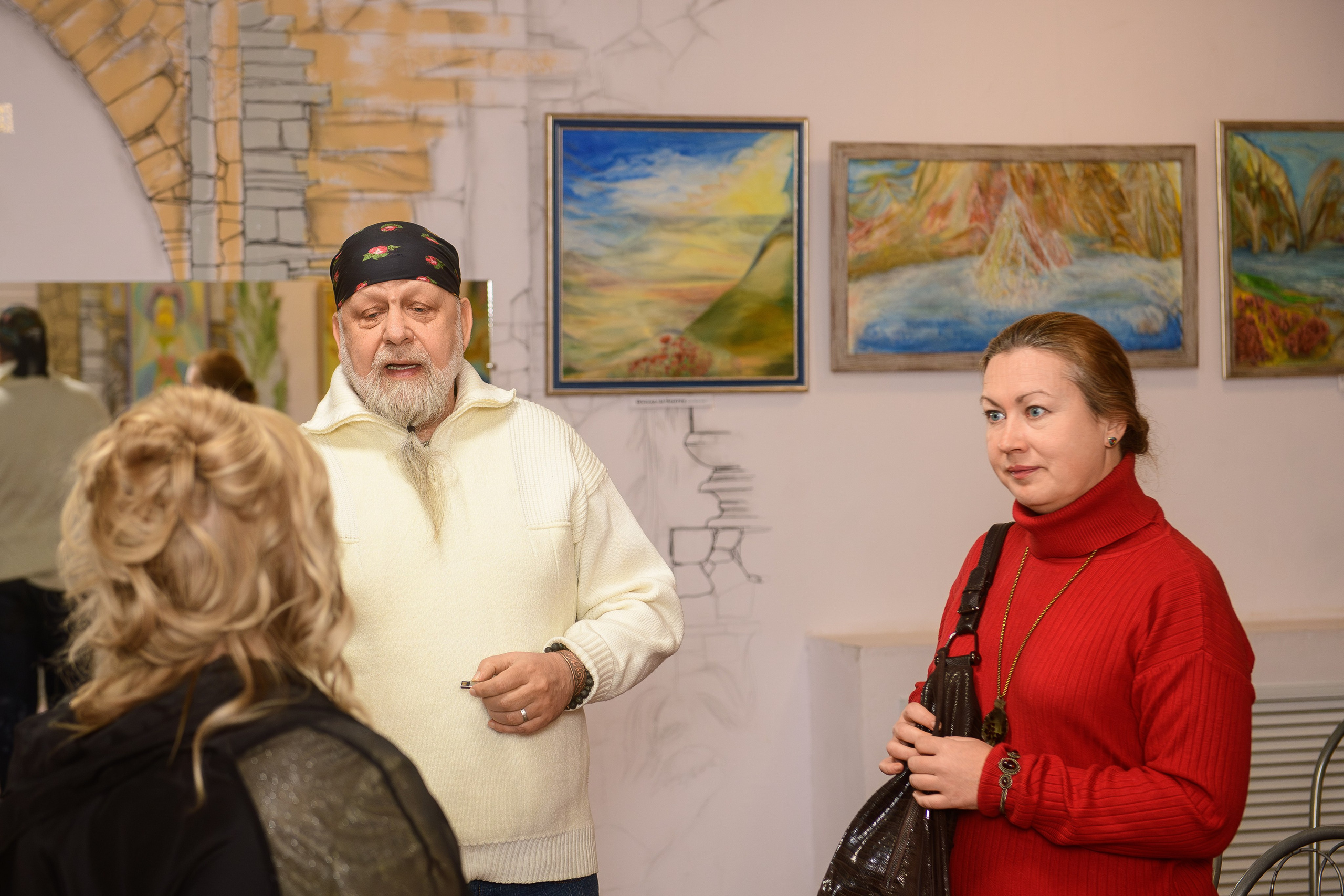 Выставка «Состояние души». Художница Татьяна Иванова-Гуляева. Семейный клуб «Открытый город»