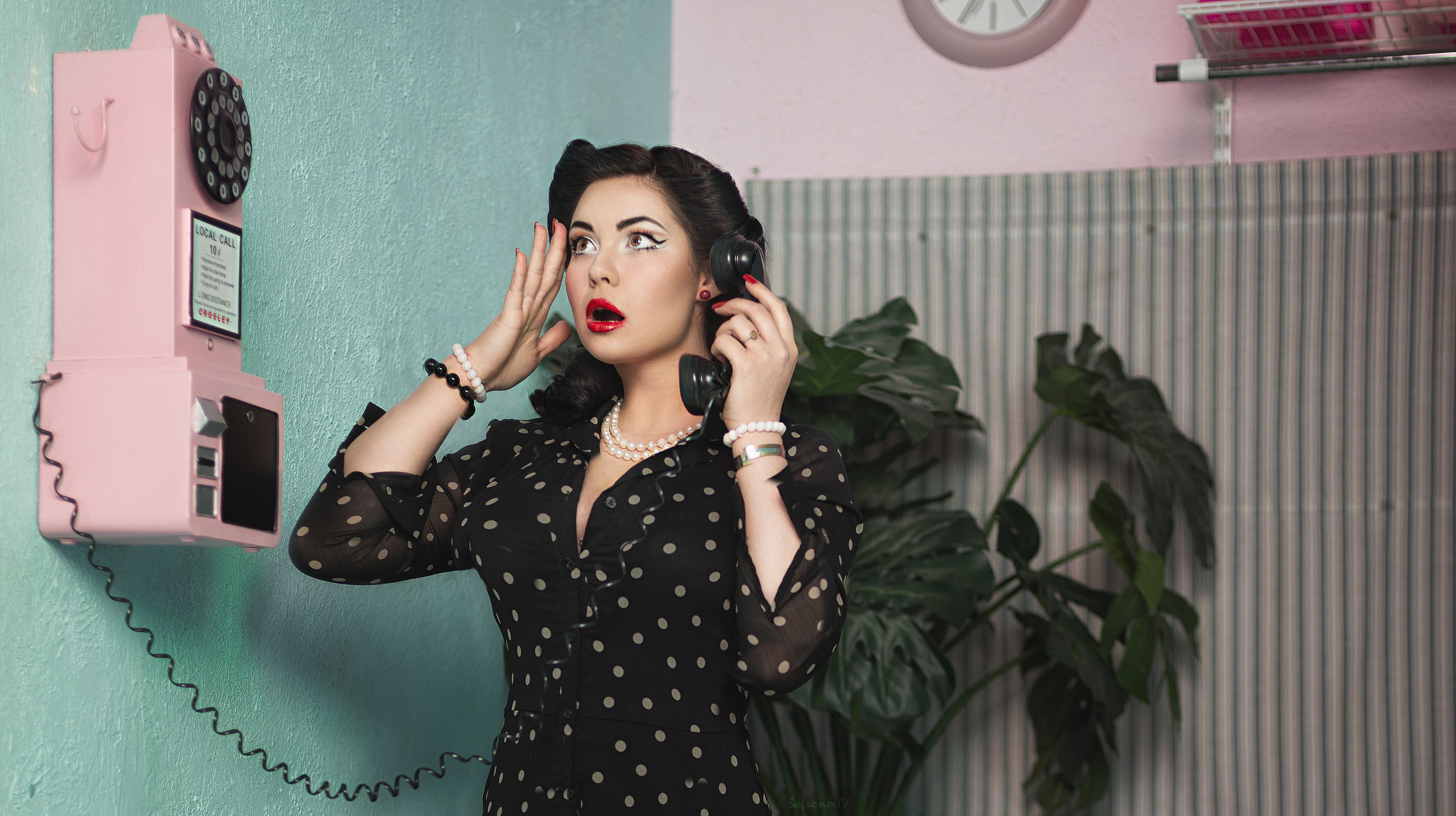 Pin Up vs Rock 80s. Safronov Ivan — a portrait photographer in Moscow