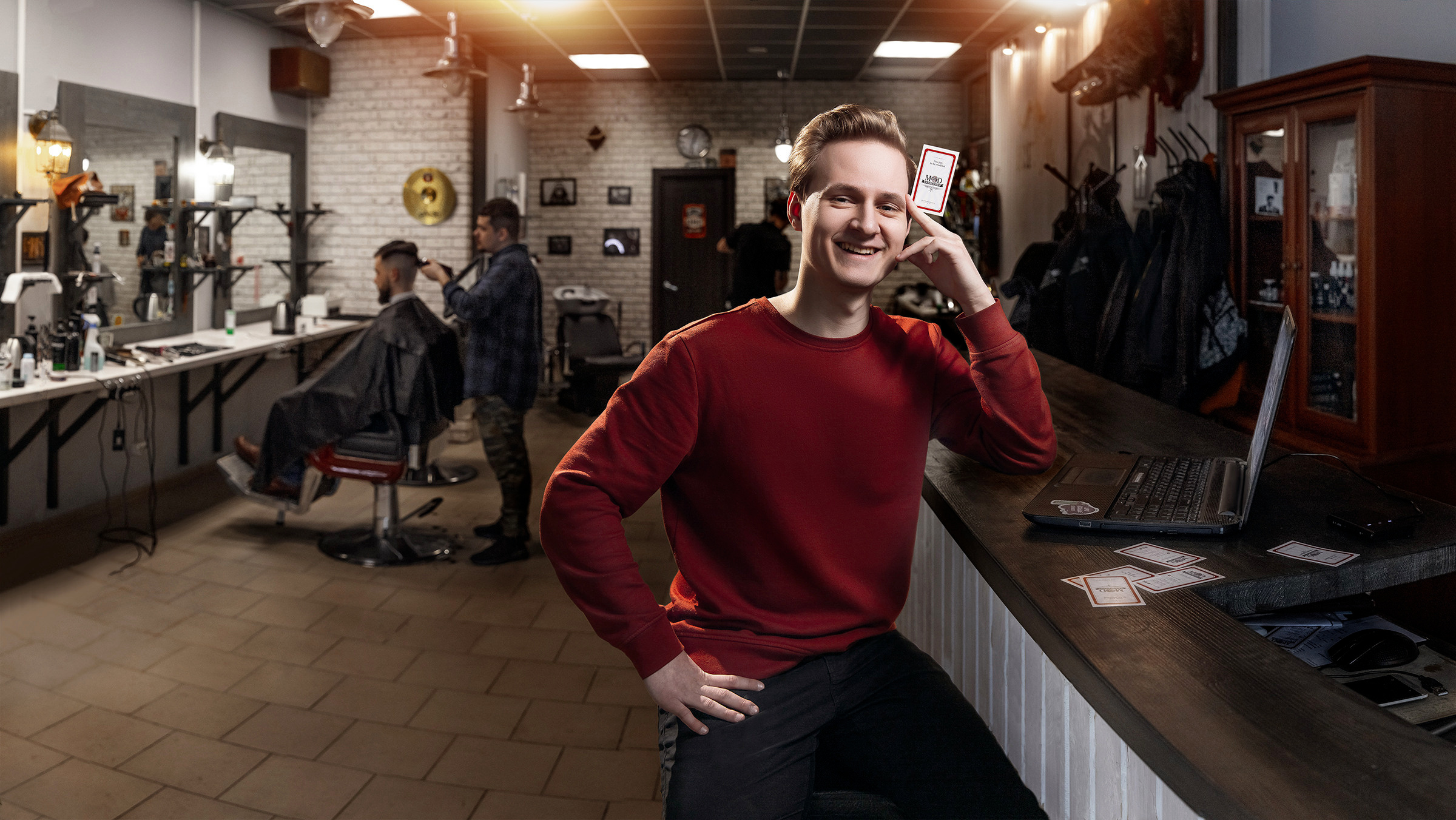 Мужской портрет администратор