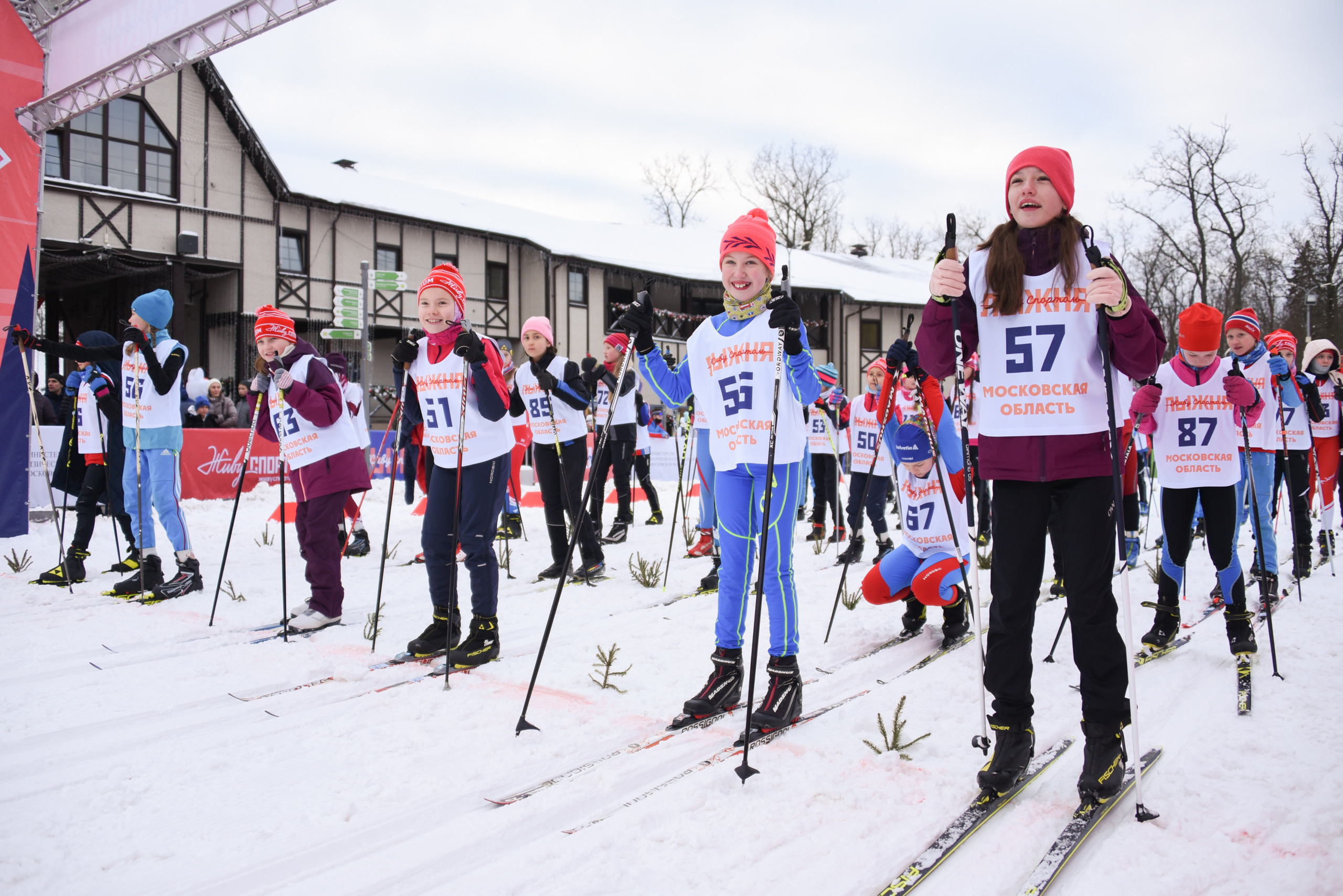 Ретро Лыжня. Репортажный фотограф в Москве и Санкт-Петербурге Артем Лунев