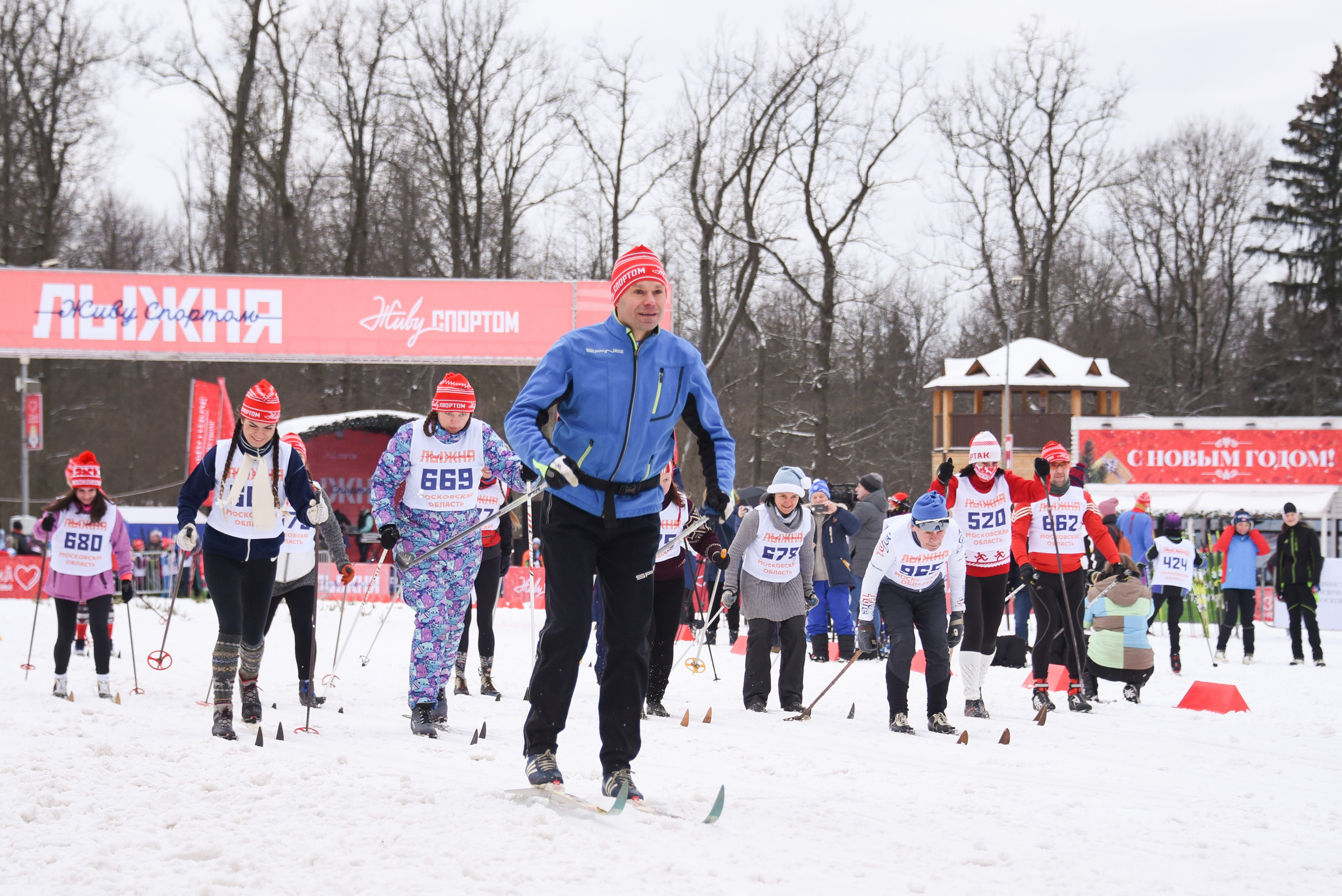 Ретро Лыжня. Репортажный фотограф в Москве и Санкт-Петербурге Артем Лунев