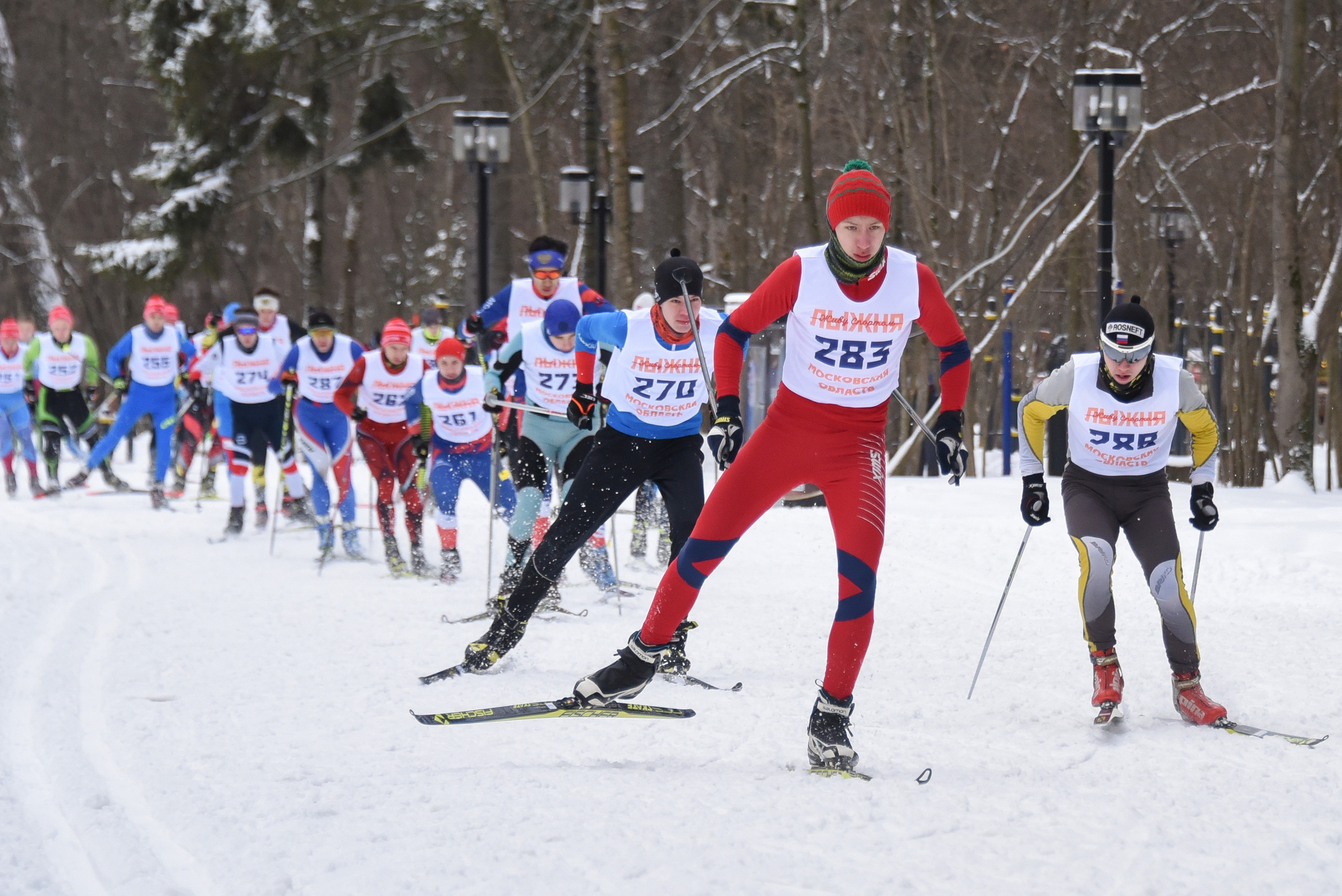 Ретро Лыжня. Репортажный фотограф в Москве и Санкт-Петербурге Артем Лунев
