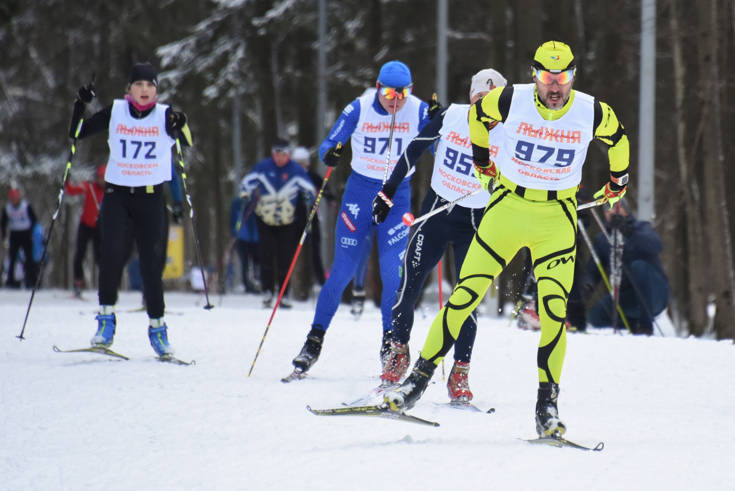 Ретро Лыжня. Репортажный фотограф в Москве и Санкт-Петербурге Артем Лунев