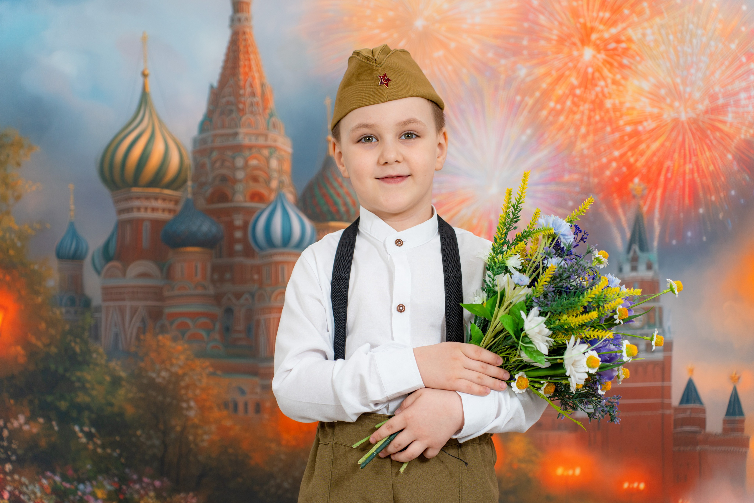 «Победа». Улыбка выездная фотостудия Красноярск