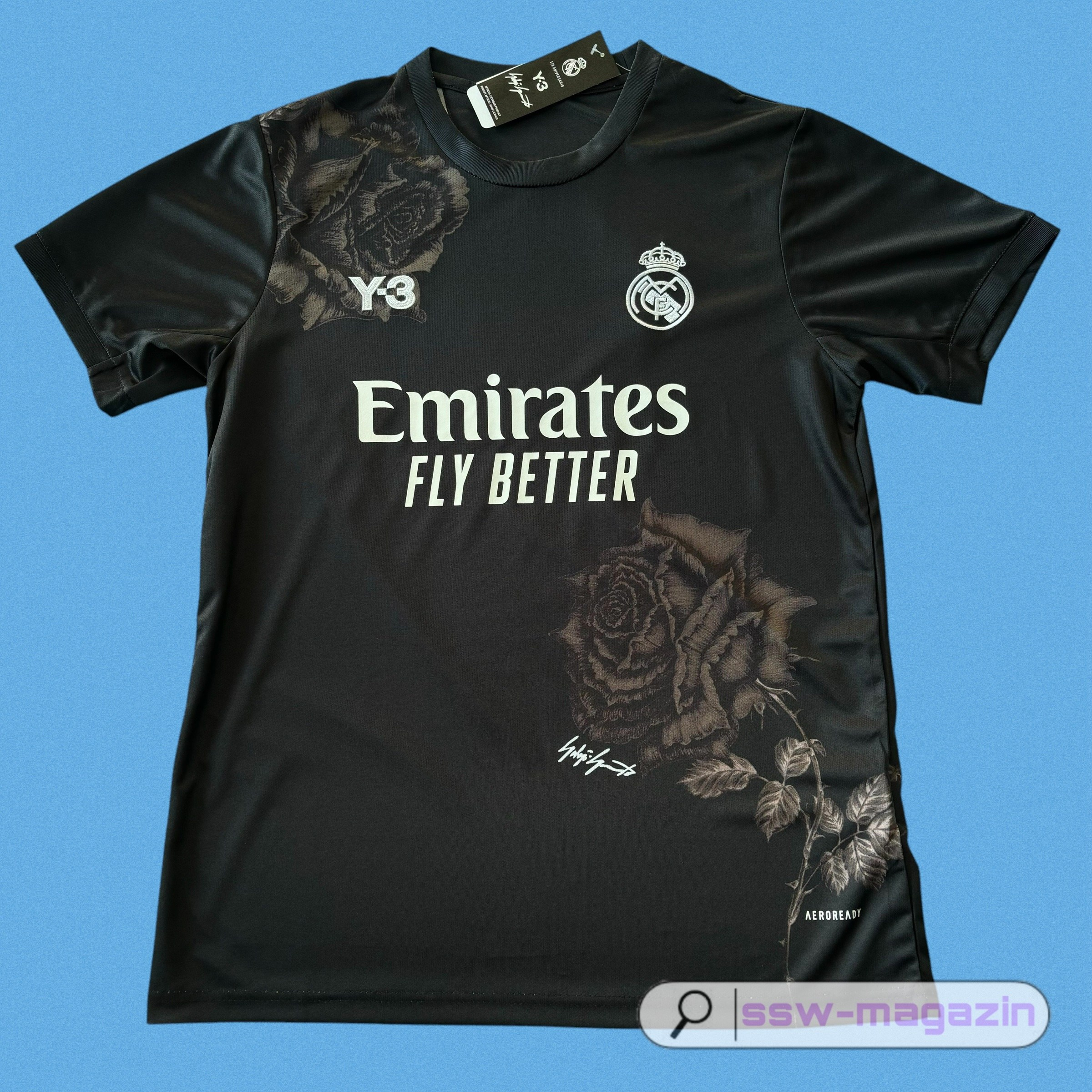 Джерси Real Madrid Y-3 2024 чёрная купить. Футбольный магазин — ssw_magazin