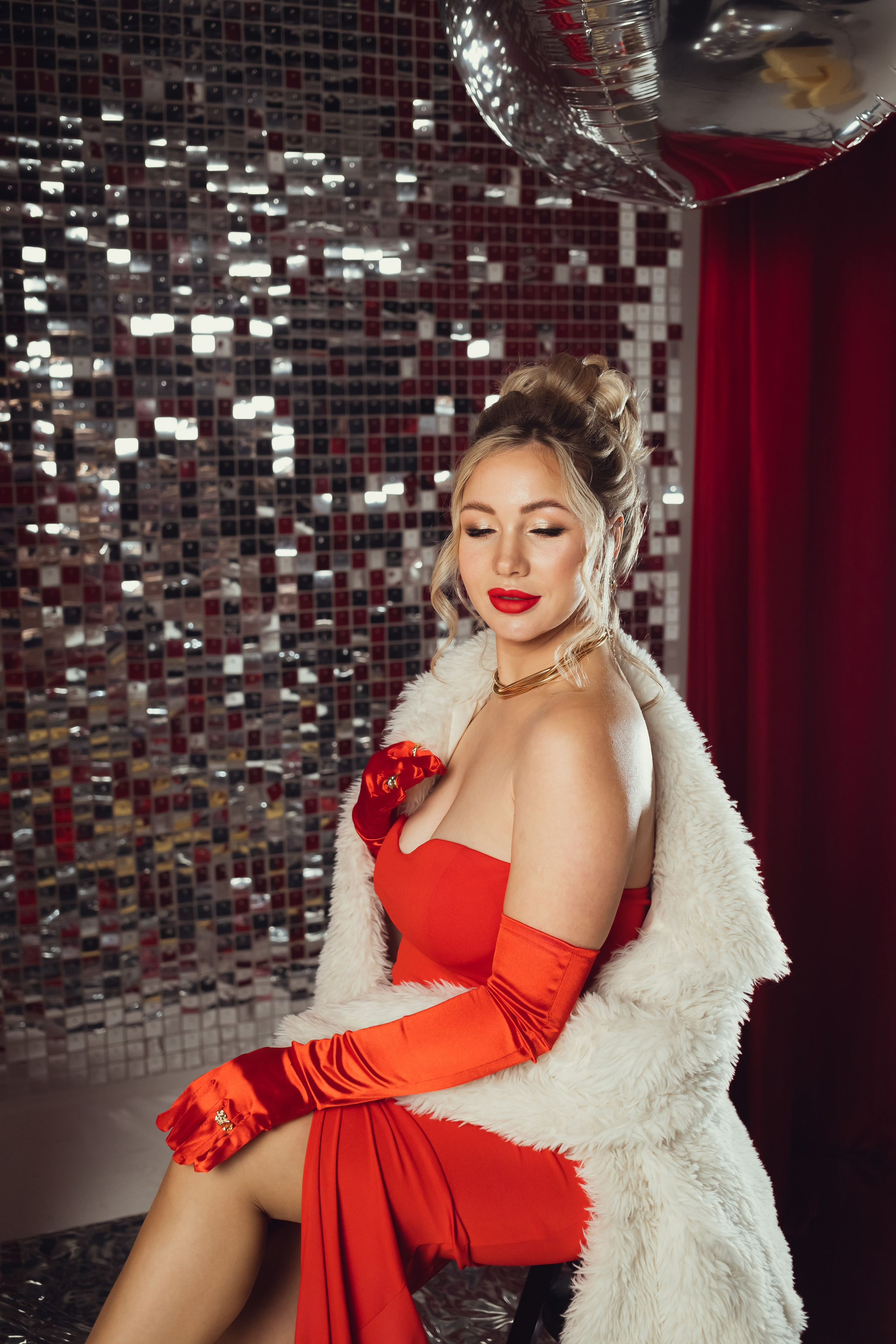 Новогодняя фотосессия в студии