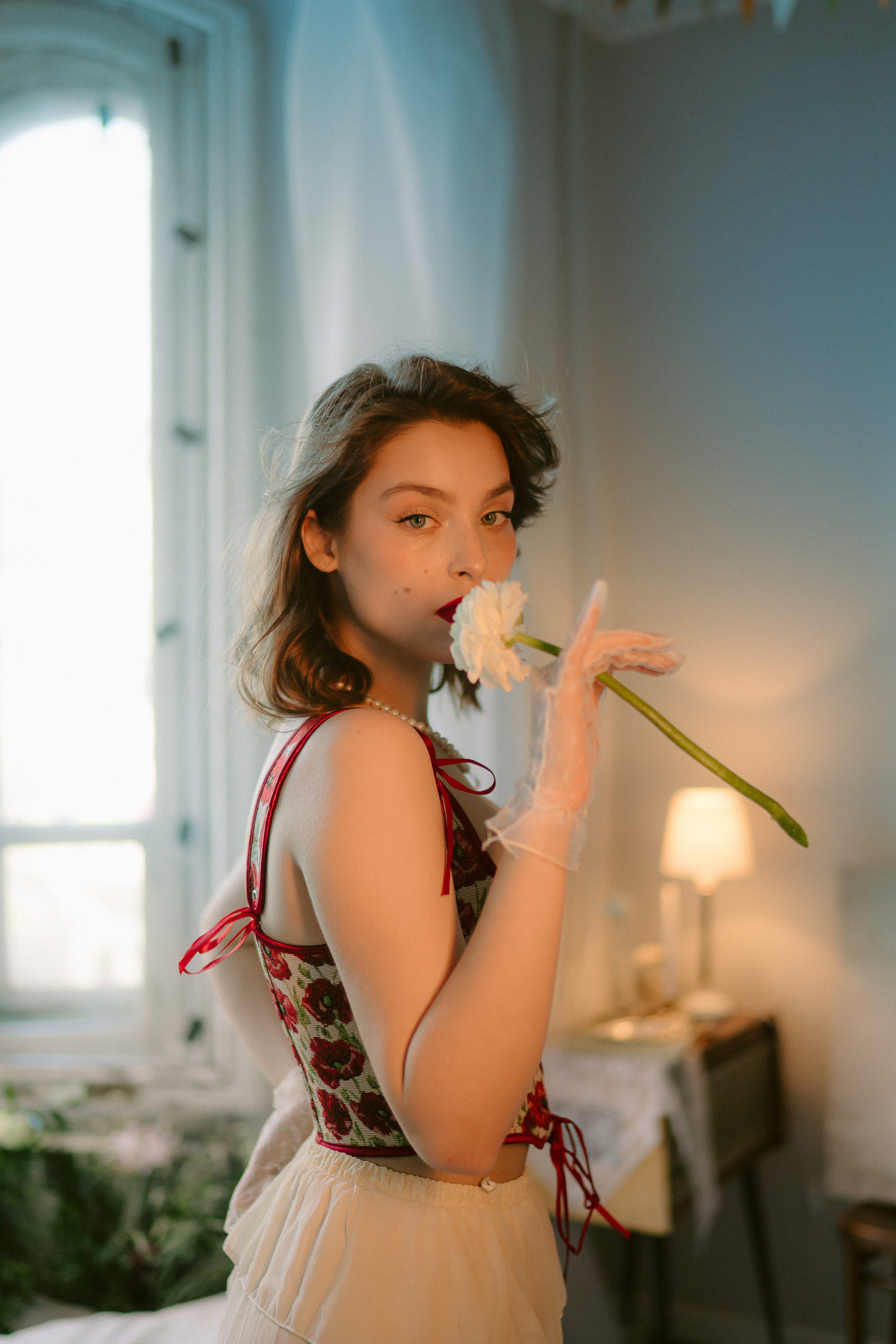 Лиза с гранатами. Чувственный фотограф в Санкт-Петербурге Пятнова Ксения