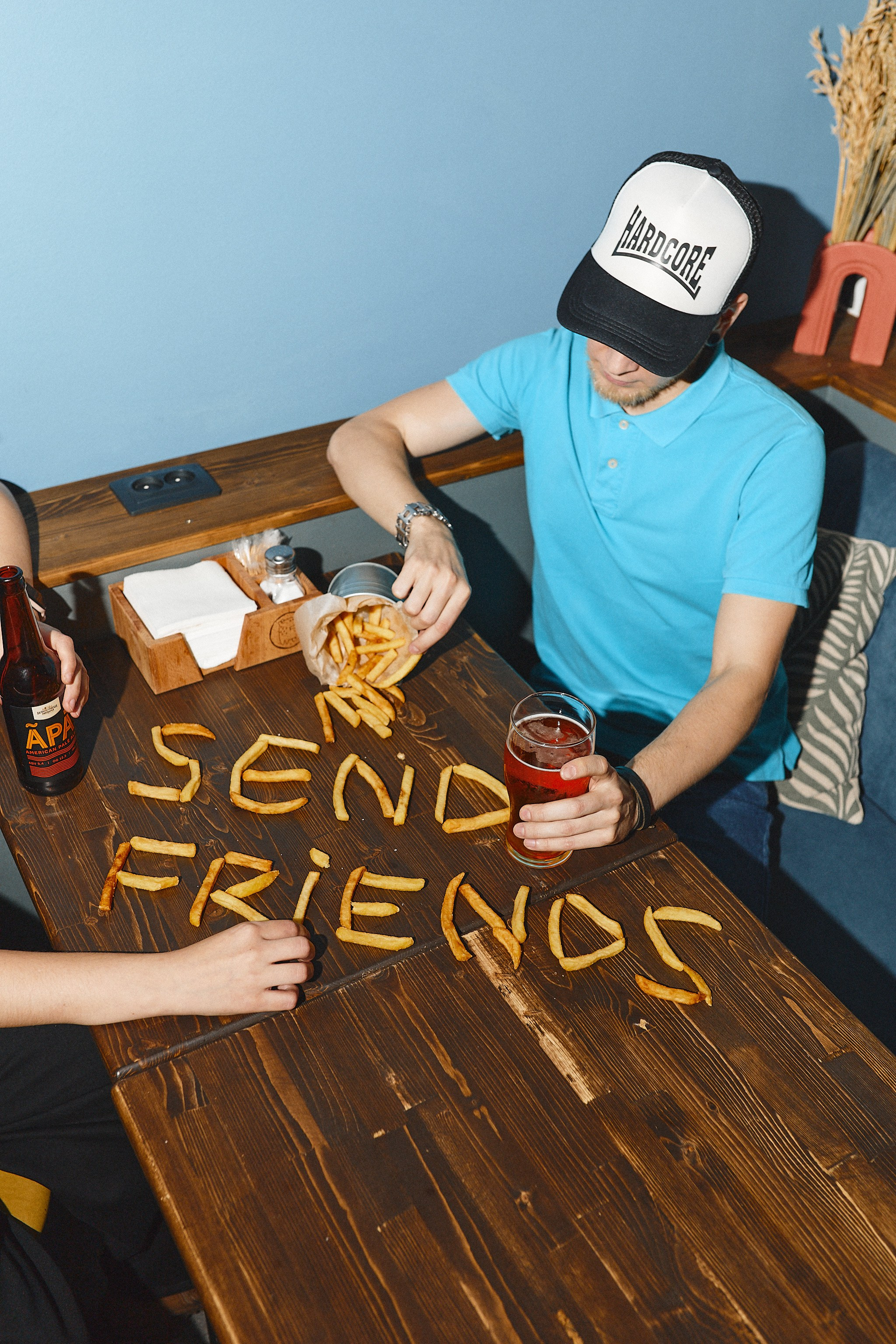 Повторяем обработку «Бургерная»