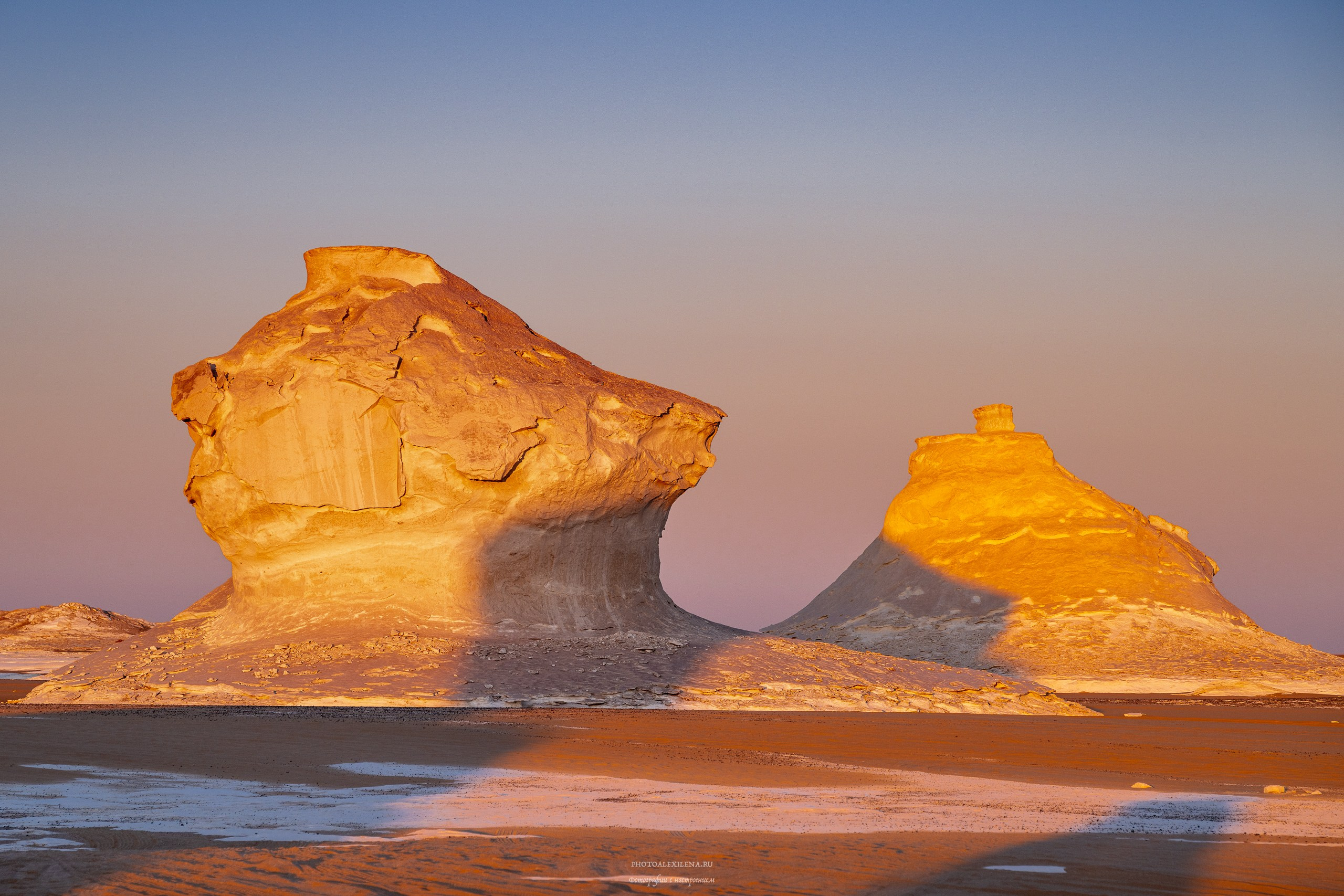 Пустыня чёрная, пустыня белая. Авторские стильные фотокартины