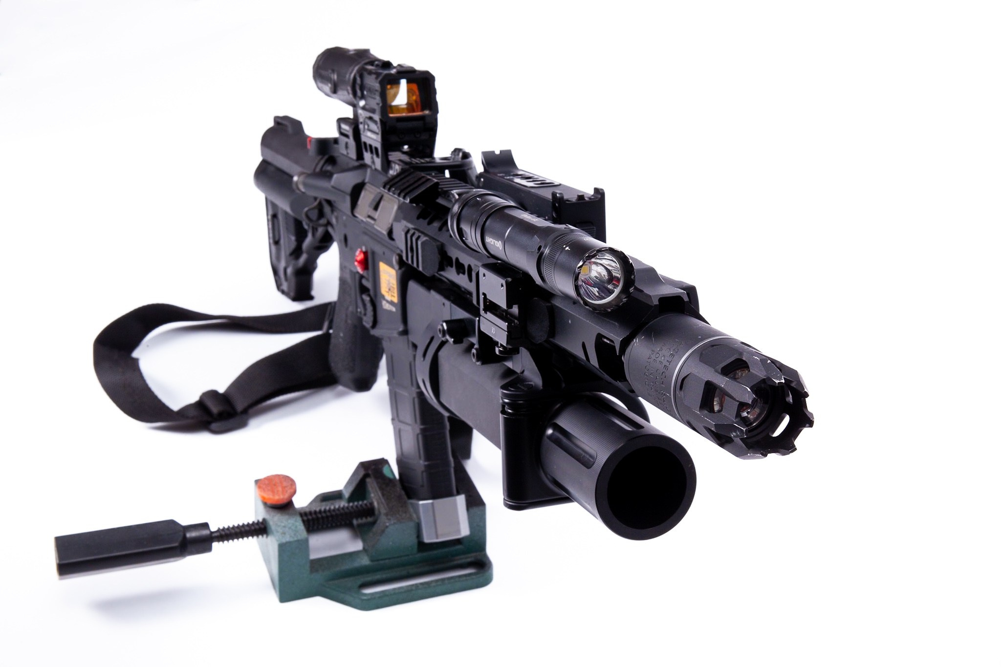 TAG ML-36 на оружии, пример фото