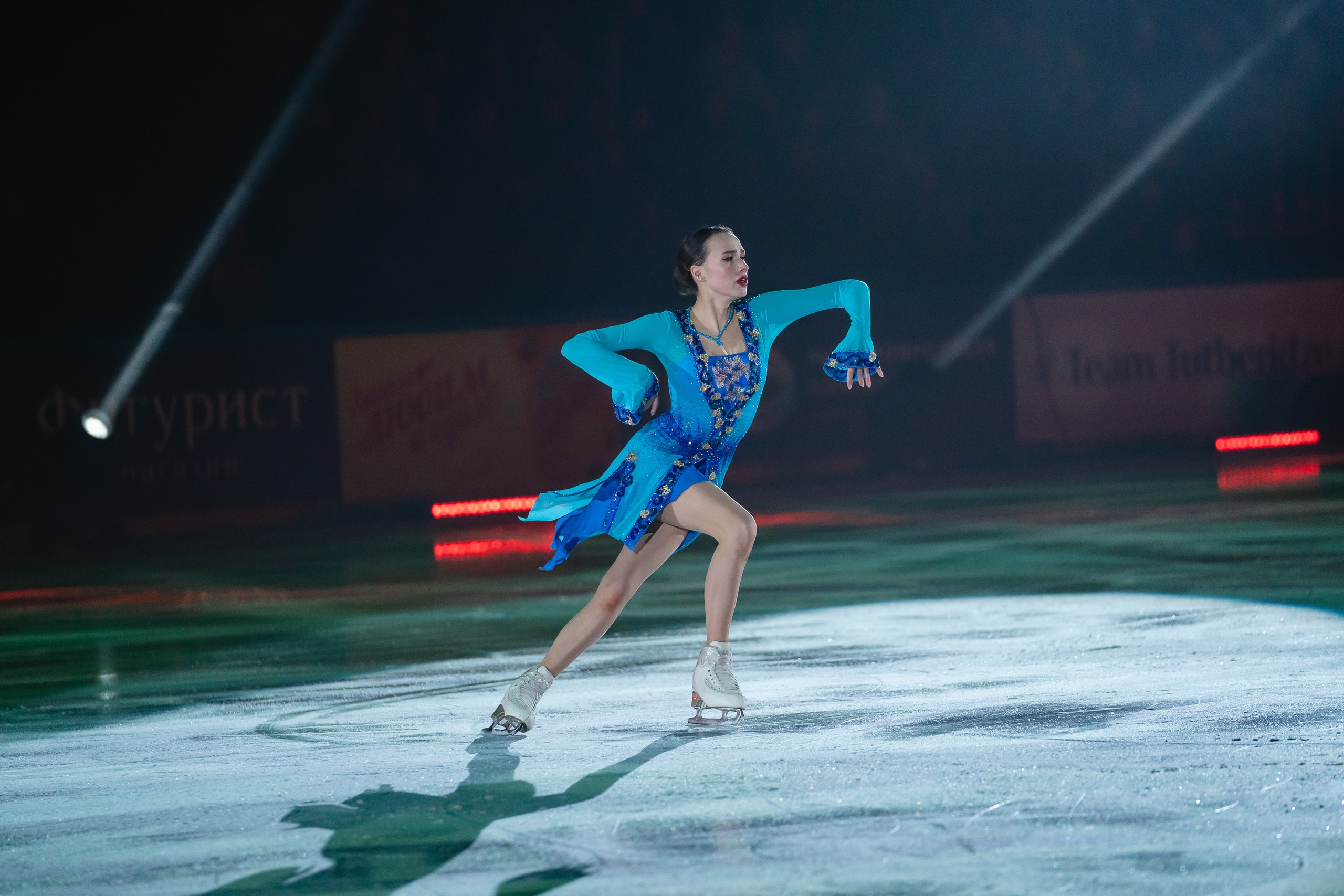 Шоу «Чемпионы на льду» в Новосибирске. Воробьева Ксения — Спортивный и танцевальный фотограф Новосибирск