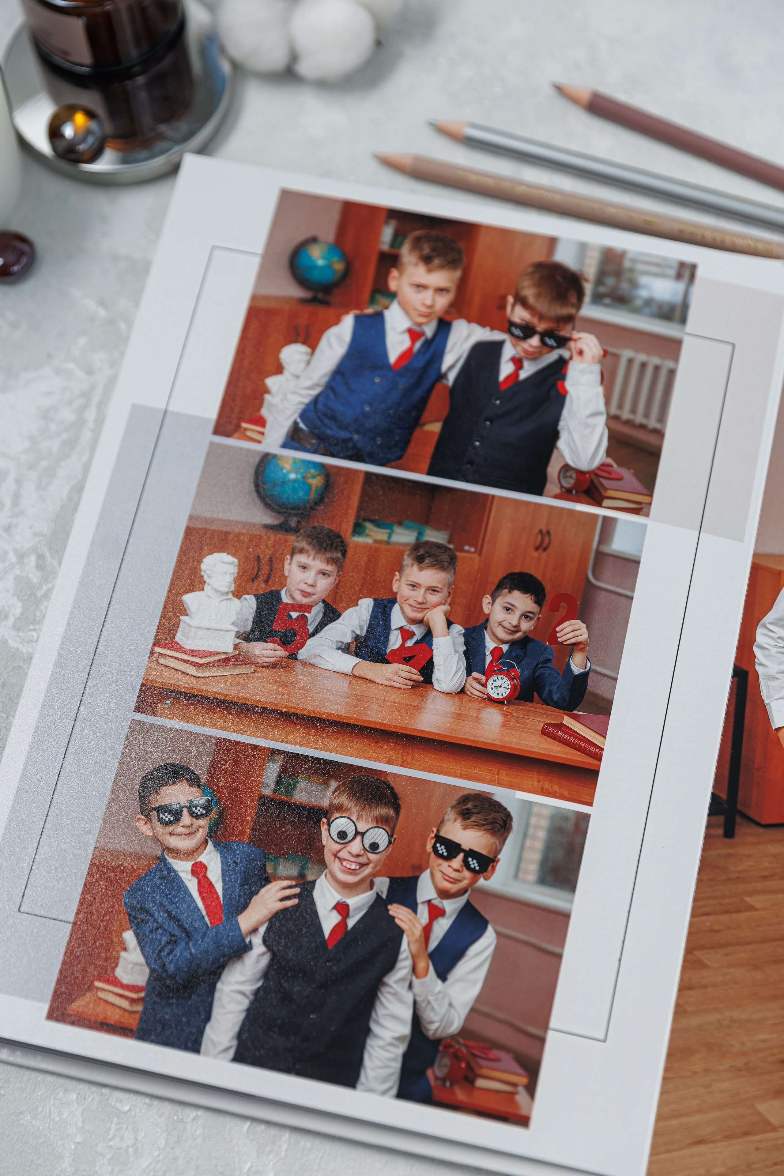 Выпускные альбомы 4 класс. Семейный и детский фотограф Комина Елена, Власиха, Одинцово