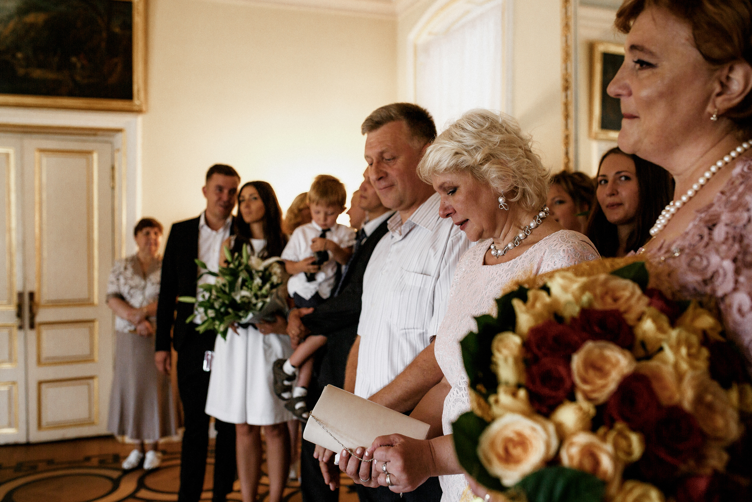 Белая свадьба в яхт-клубе. Свадебный фотограф в Москве Денис и Анастасия Исаевы