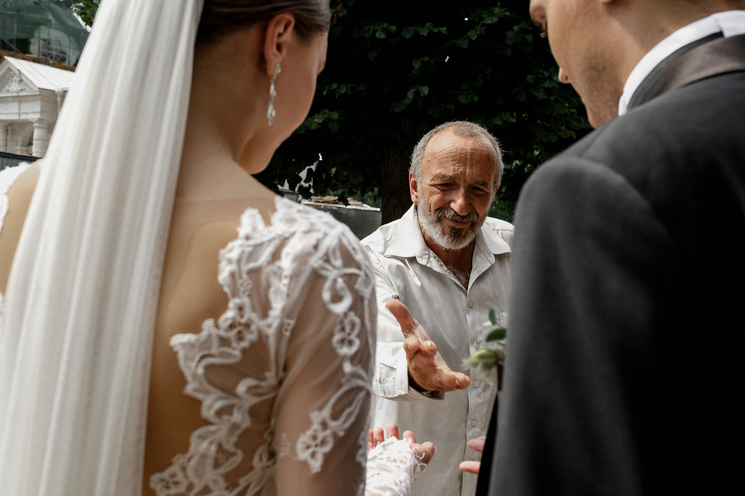 Белая свадьба в яхт-клубе. Свадебный фотограф в Москве Денис и Анастасия Исаевы