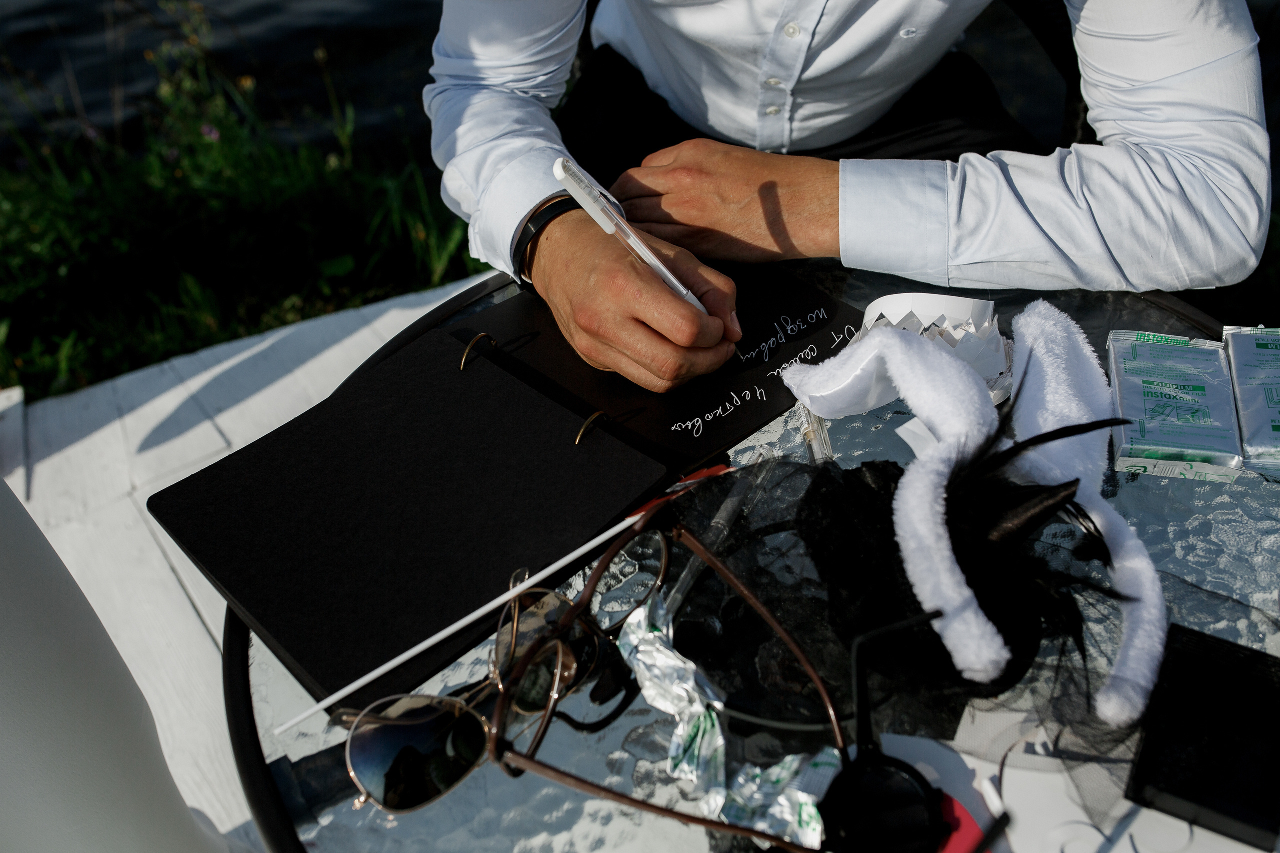 Белая свадьба в яхт-клубе. Свадебный фотограф в Москве Денис и Анастасия Исаевы