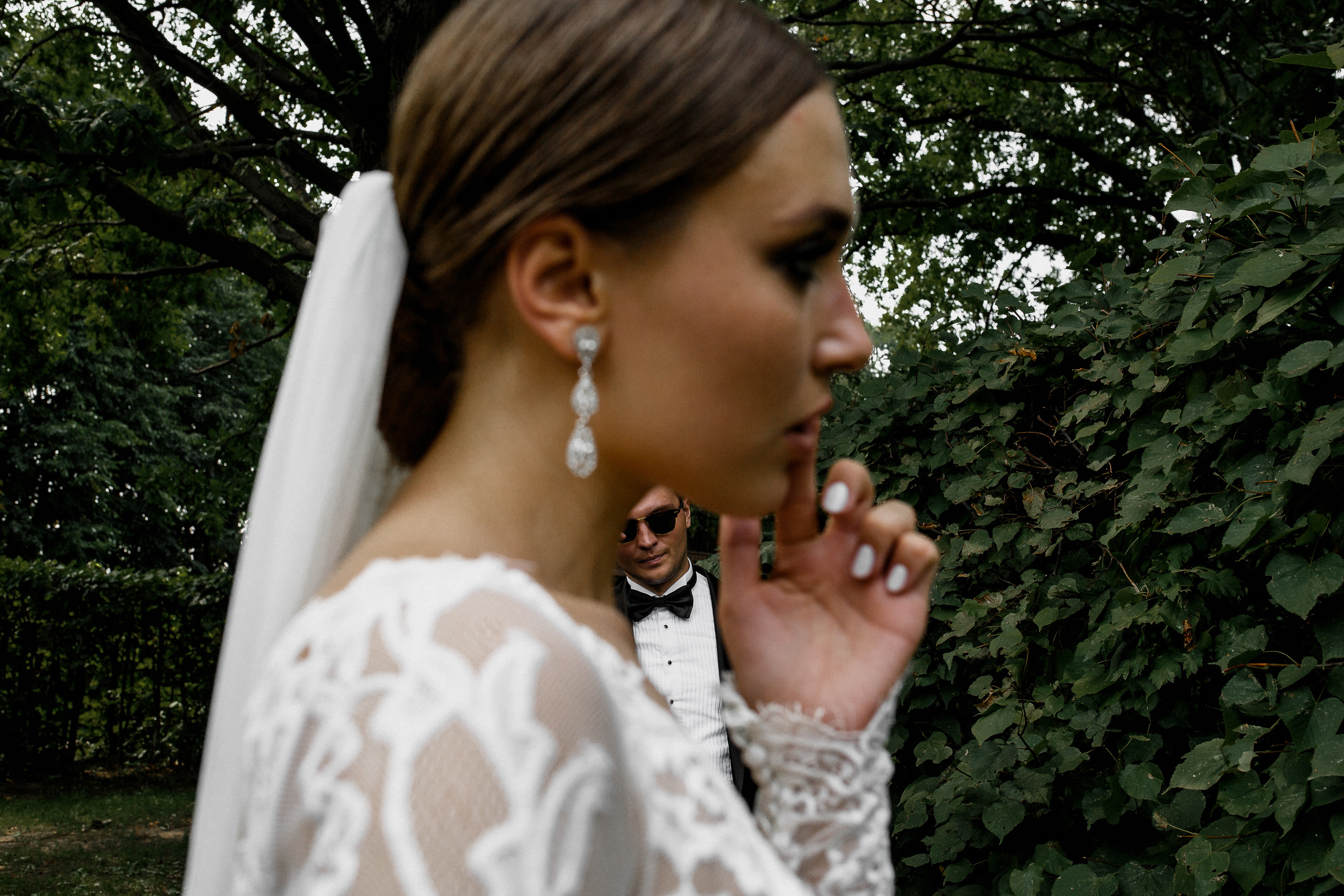 Белая свадьба в яхт-клубе. Свадебный фотограф в Москве Денис и Анастасия Исаевы