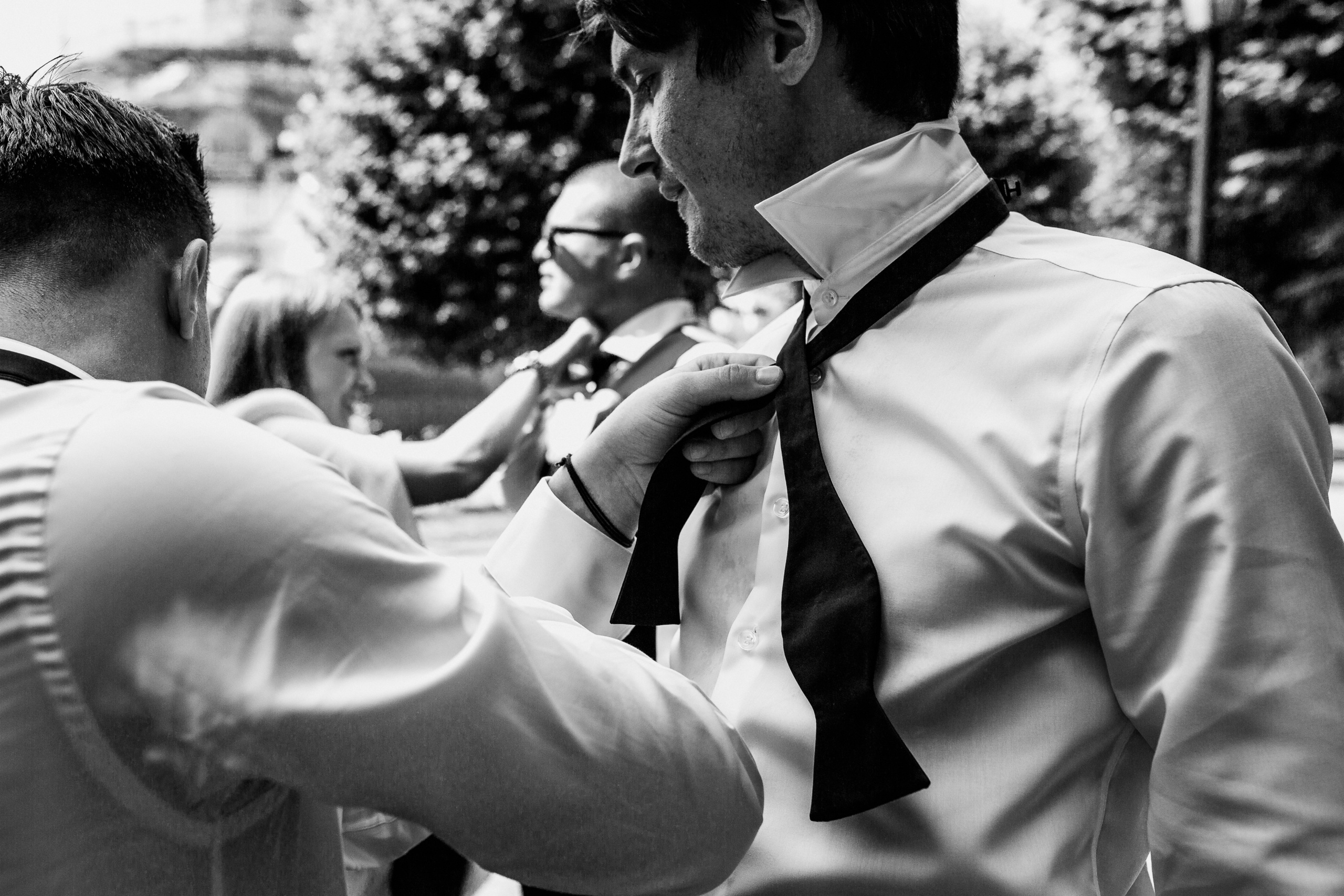 Белая свадьба в яхт-клубе. Свадебный фотограф в Москве Денис и Анастасия Исаевы