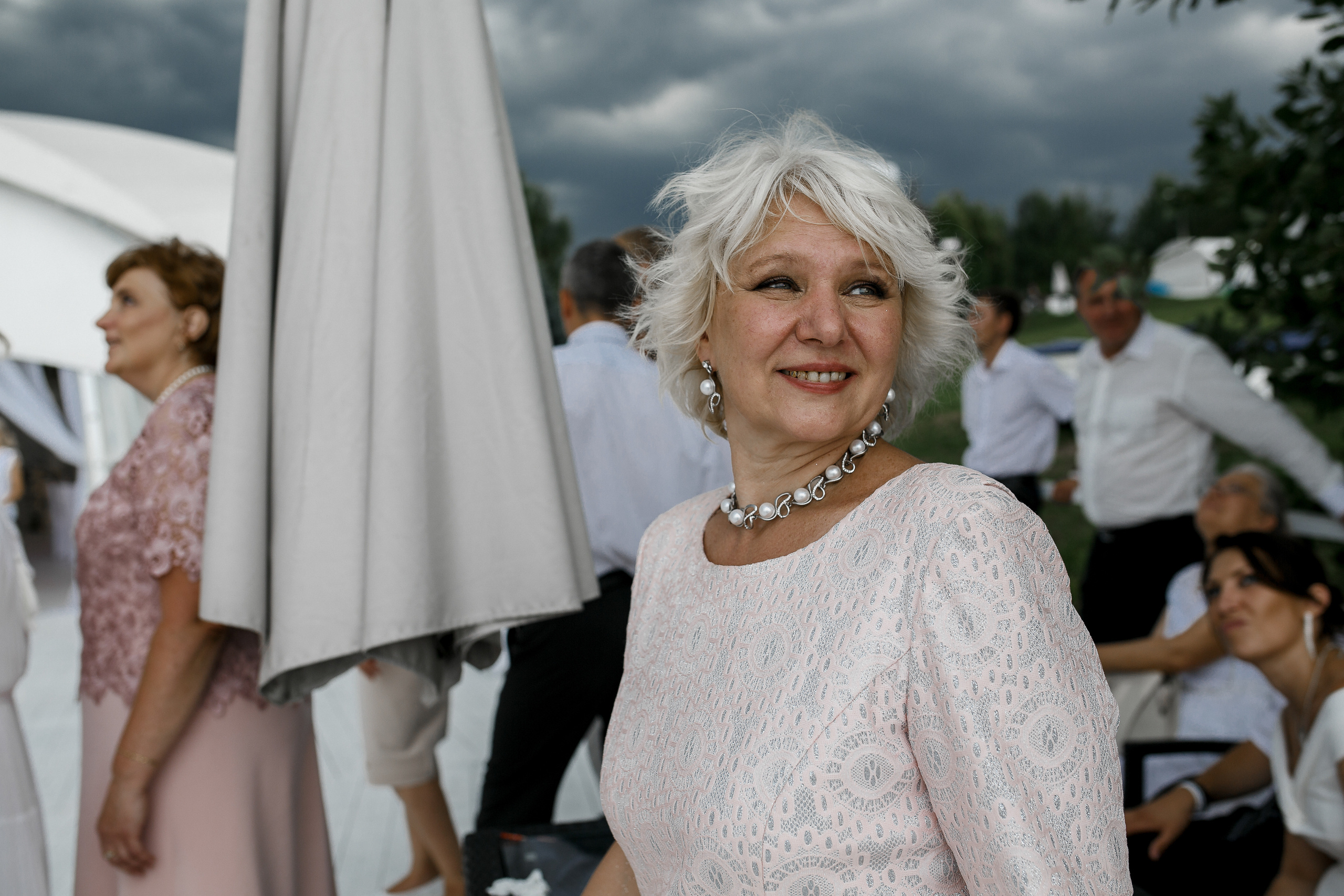 Белая свадьба в яхт-клубе. Свадебный фотограф в Москве Денис и Анастасия Исаевы