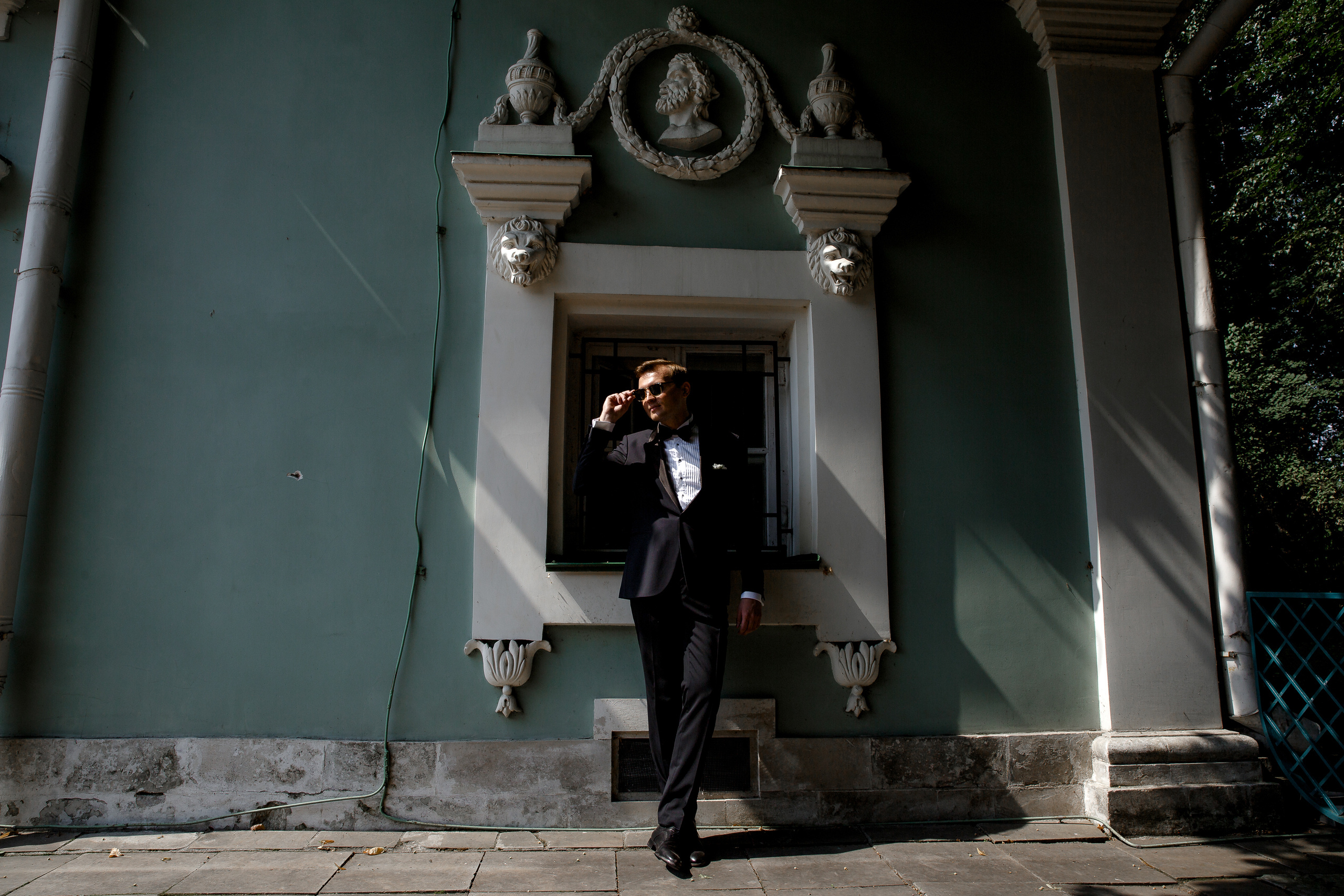 Белая свадьба в яхт-клубе. Свадебный фотограф в Москве Денис и Анастасия Исаевы