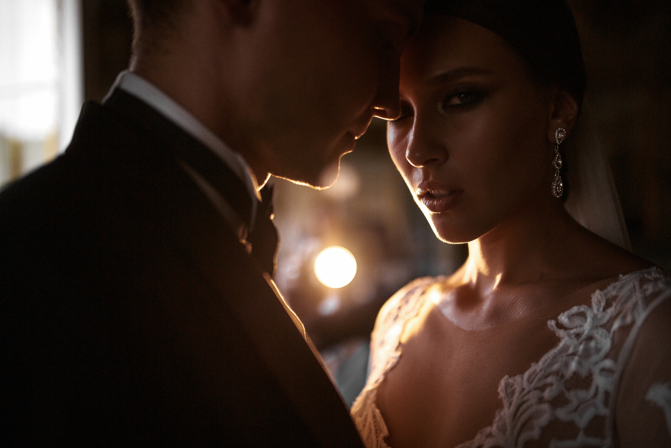 Белая свадьба в яхт-клубе. Свадебный фотограф в Москве Денис и Анастасия Исаевы