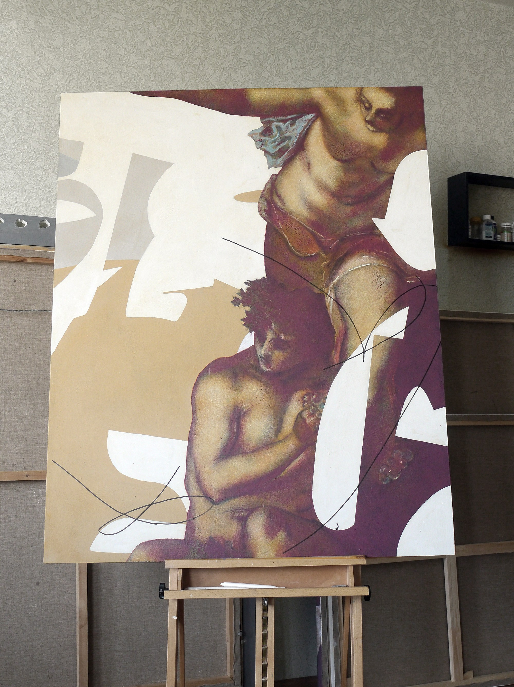 Квартет. Художник Ольга Рикун. Москва