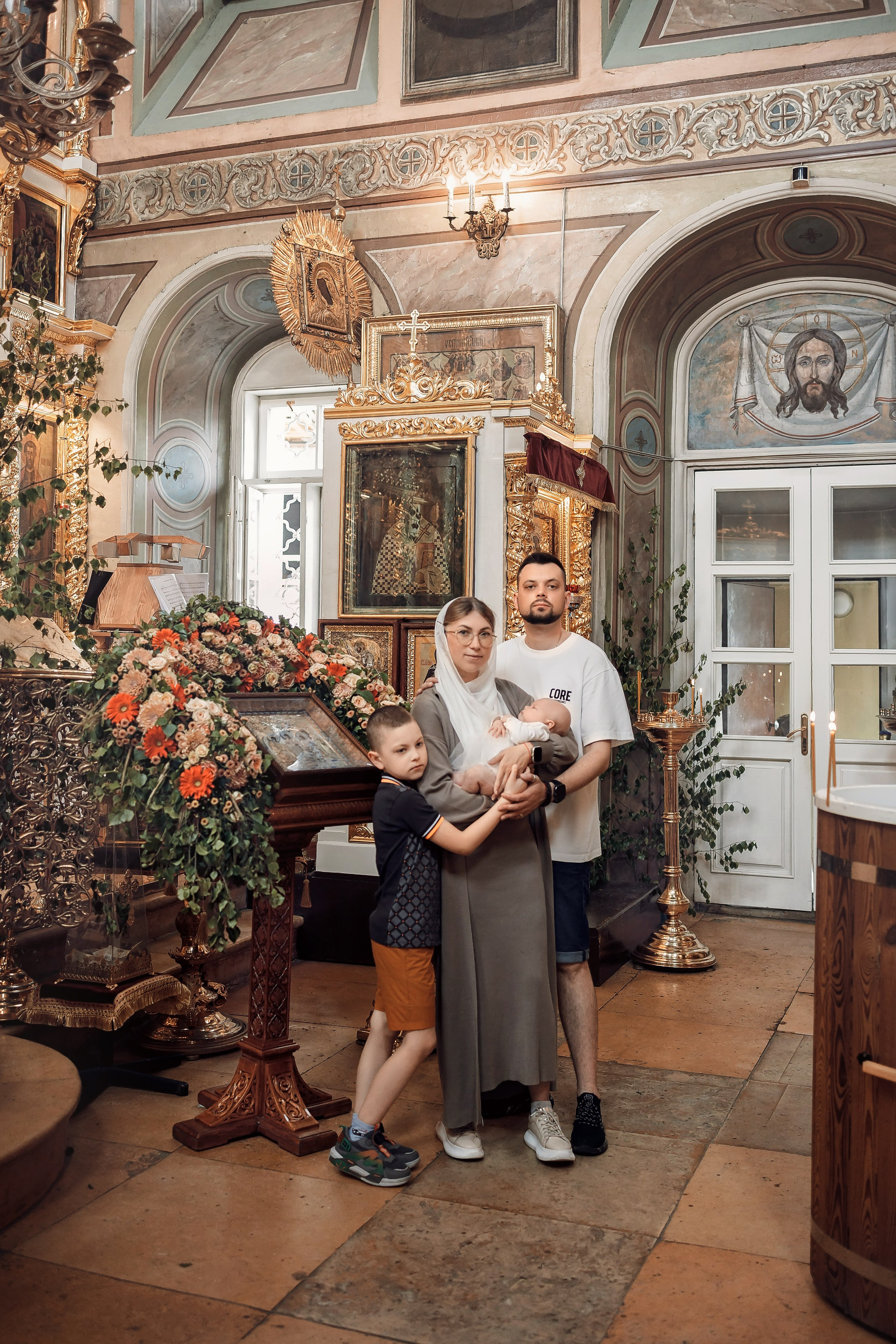 Крещение и венчание. Яна Кром Фотограф ньюборн в Москве