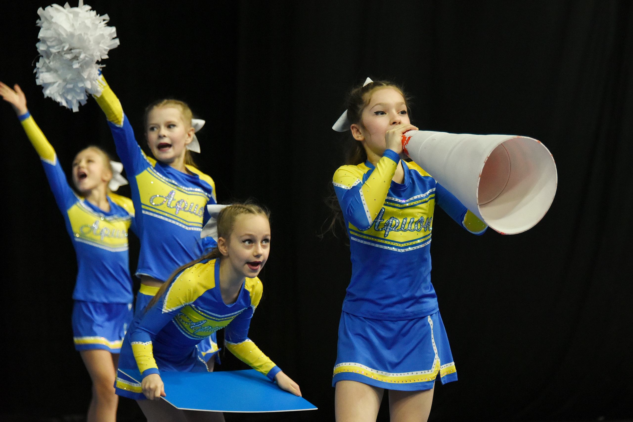 Открытие Чемпионата и Первенства МО по чир спорту в ДС Видное. Репортажный фотограф в Москве и Санкт-Петербурге Артем Лунев
