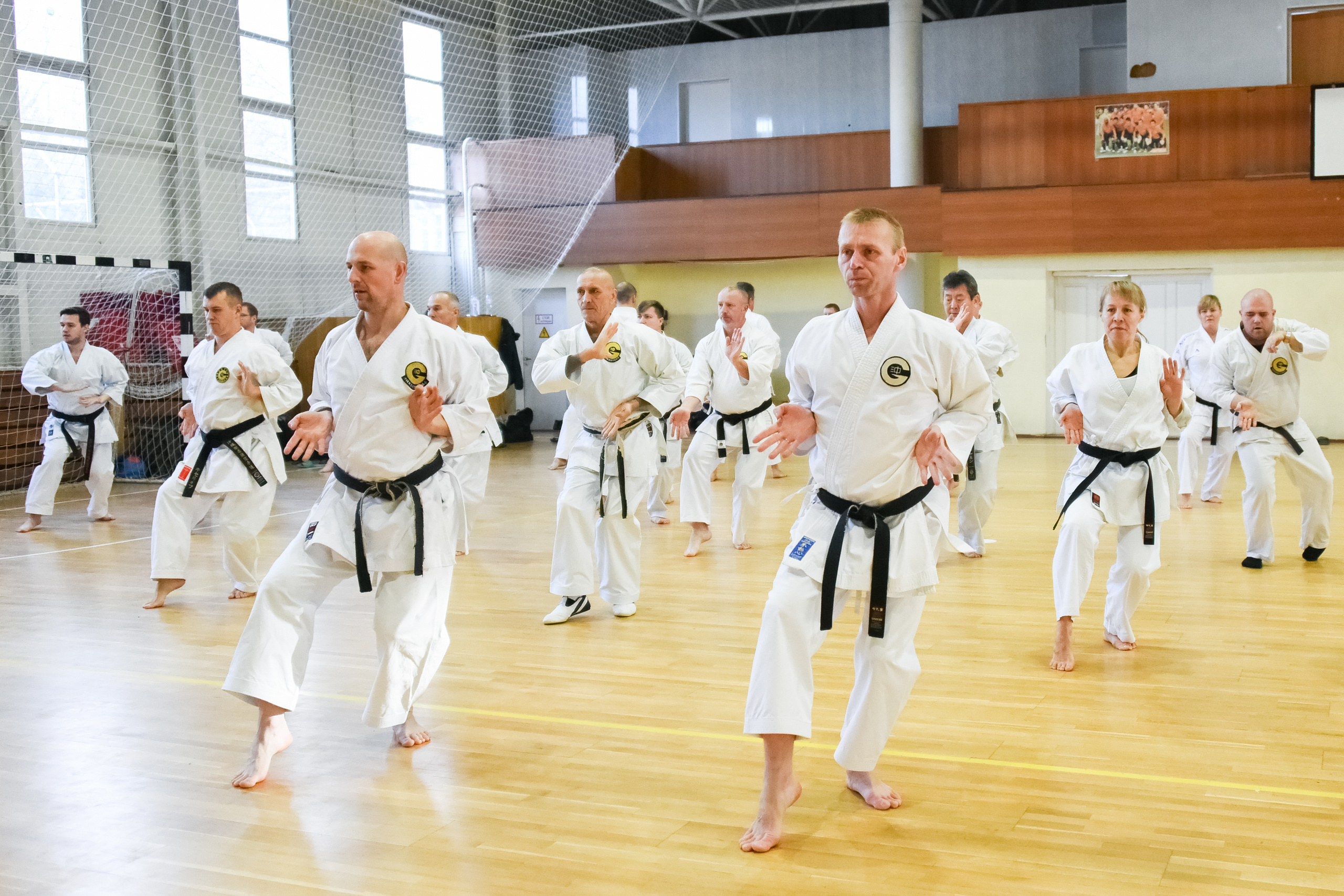 Технический семинар по каратэ с участием мастеров из Японии. Репортажный фотограф в Москве и Санкт-Петербурге Артем Лунев